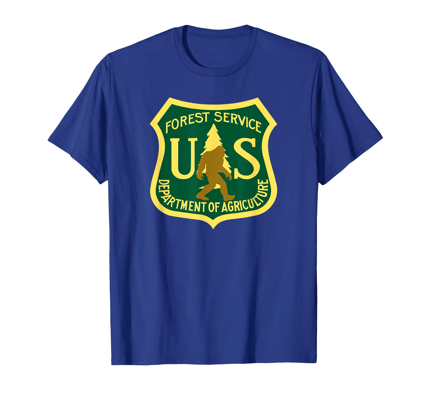 Bigfoot, Sasquatch, Yeti, USFS, Funny, T-Shirt