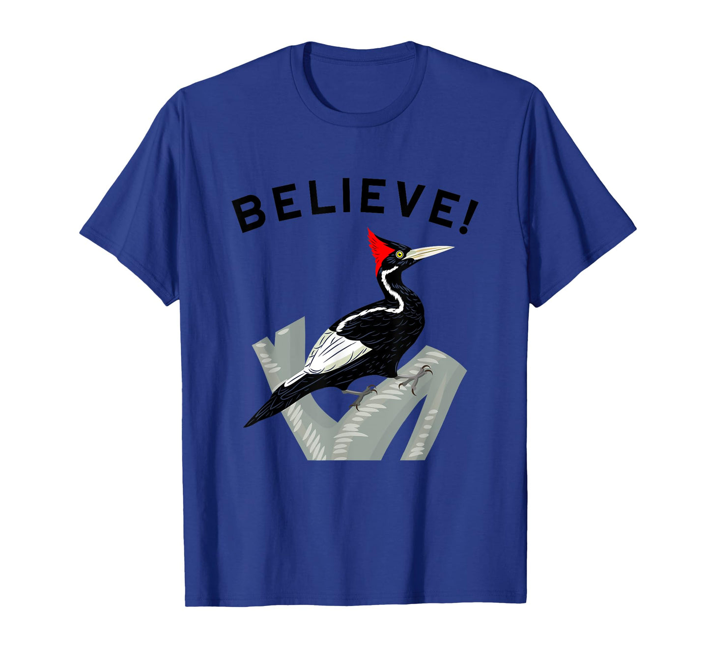 Birdwatching Gifts for Birders Endangered Ivory-Billed Woodpecker T-Shirt