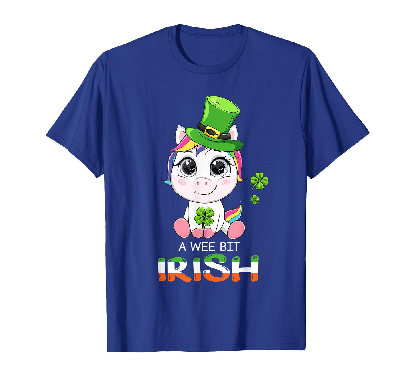 Unicorn A Wee Bit Irish Green For Patrick’s Day Lover T-Shirt