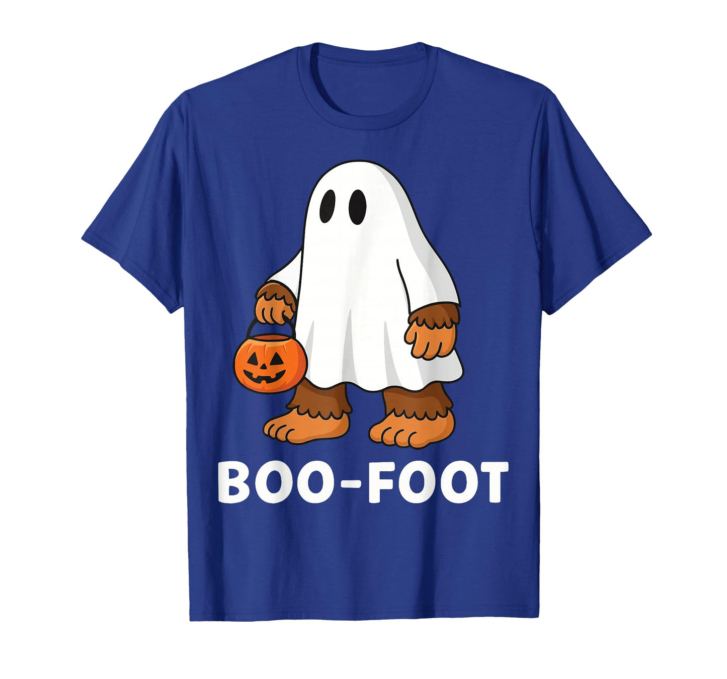 Boo-Foot Spooky Bigfoot Halloween T-Shirt