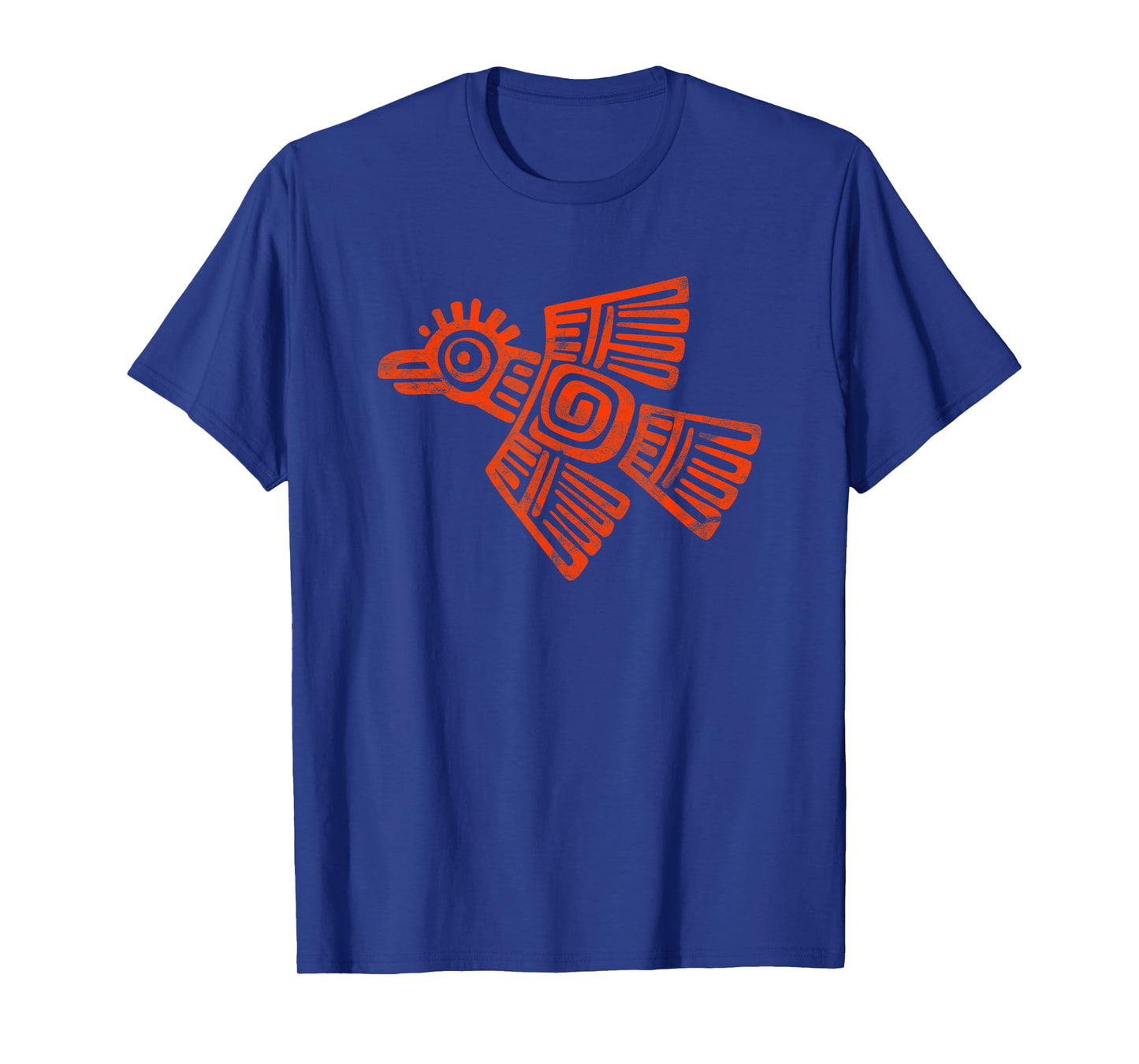 Aztec Symbol bird Tribal Quetzal Mexicolore mayan native T-Shirt
