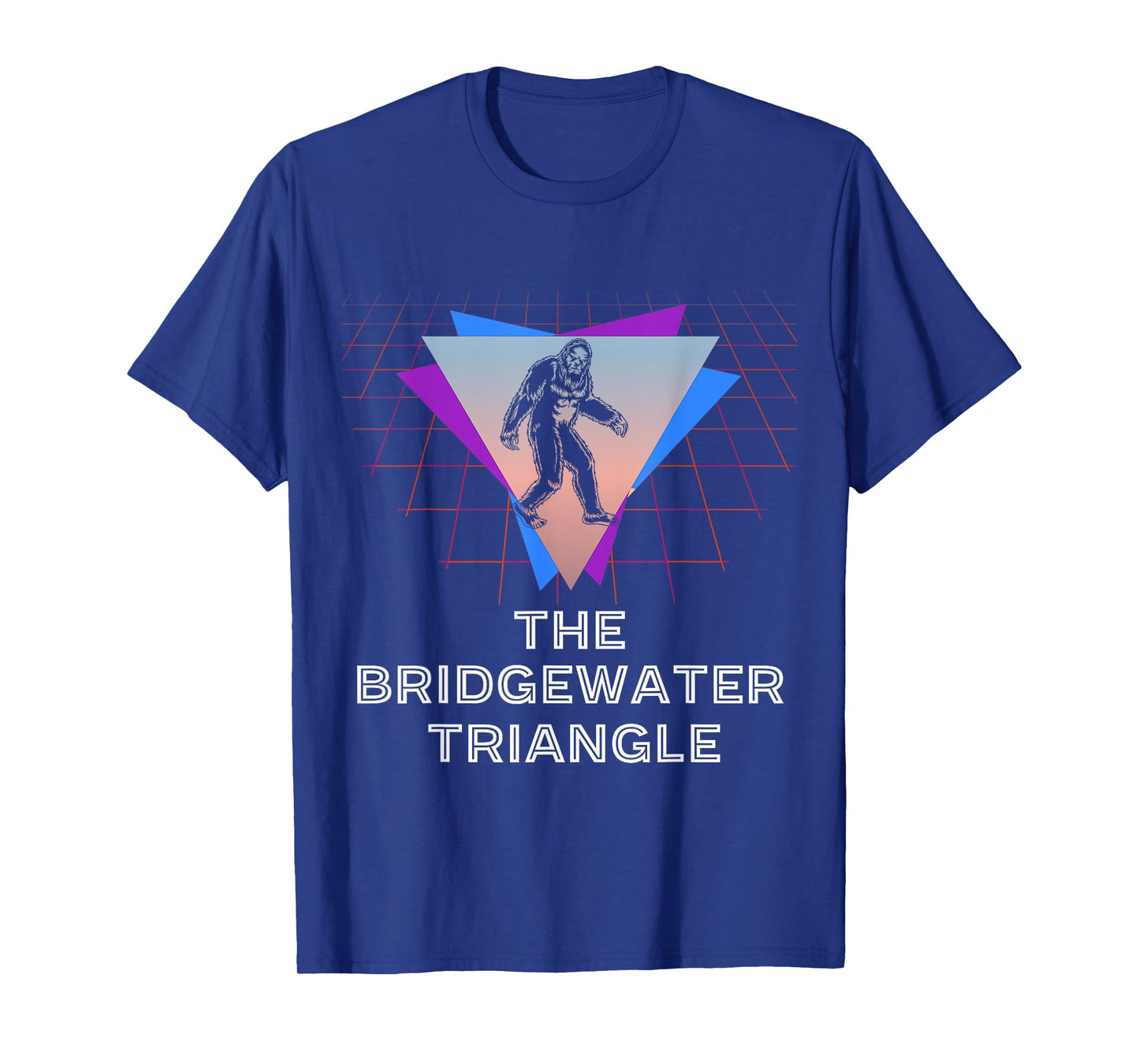 The Bridgewater Triangle Sasquatch Sci Fi Massachusetts T-Shirt