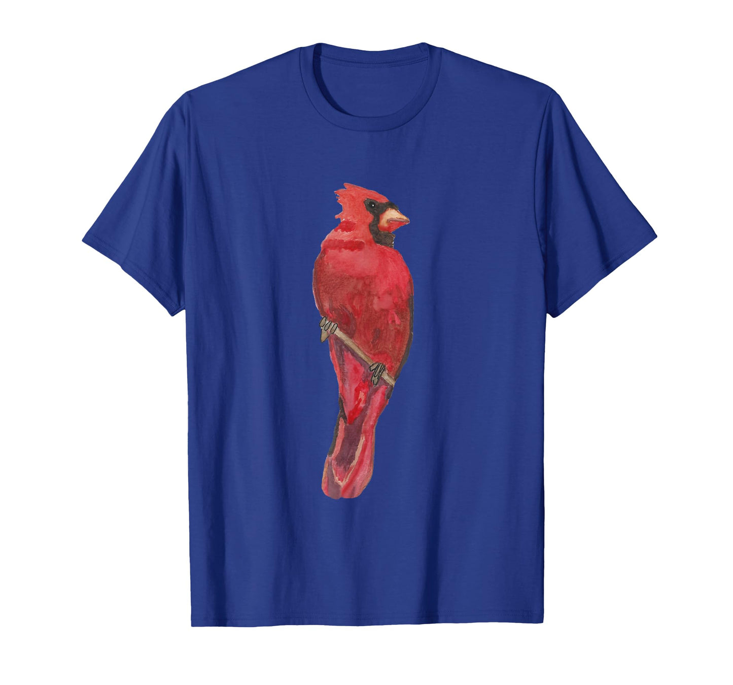 Red Watercolor Cardinal T-Shirt