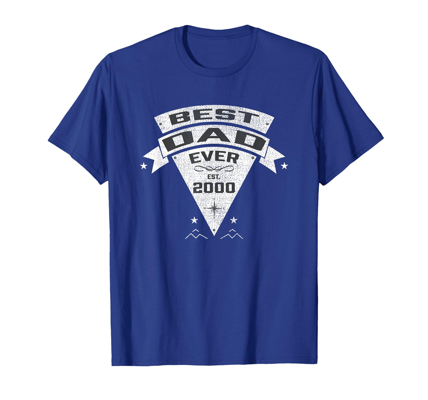 Best Dad Ever Est. 2000 Established Father & Daddy T-Shirt T-Shirt