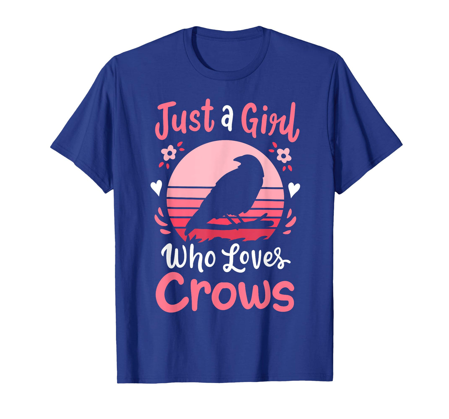 Crow Just a Girl Who Loves Crows T-Shirt