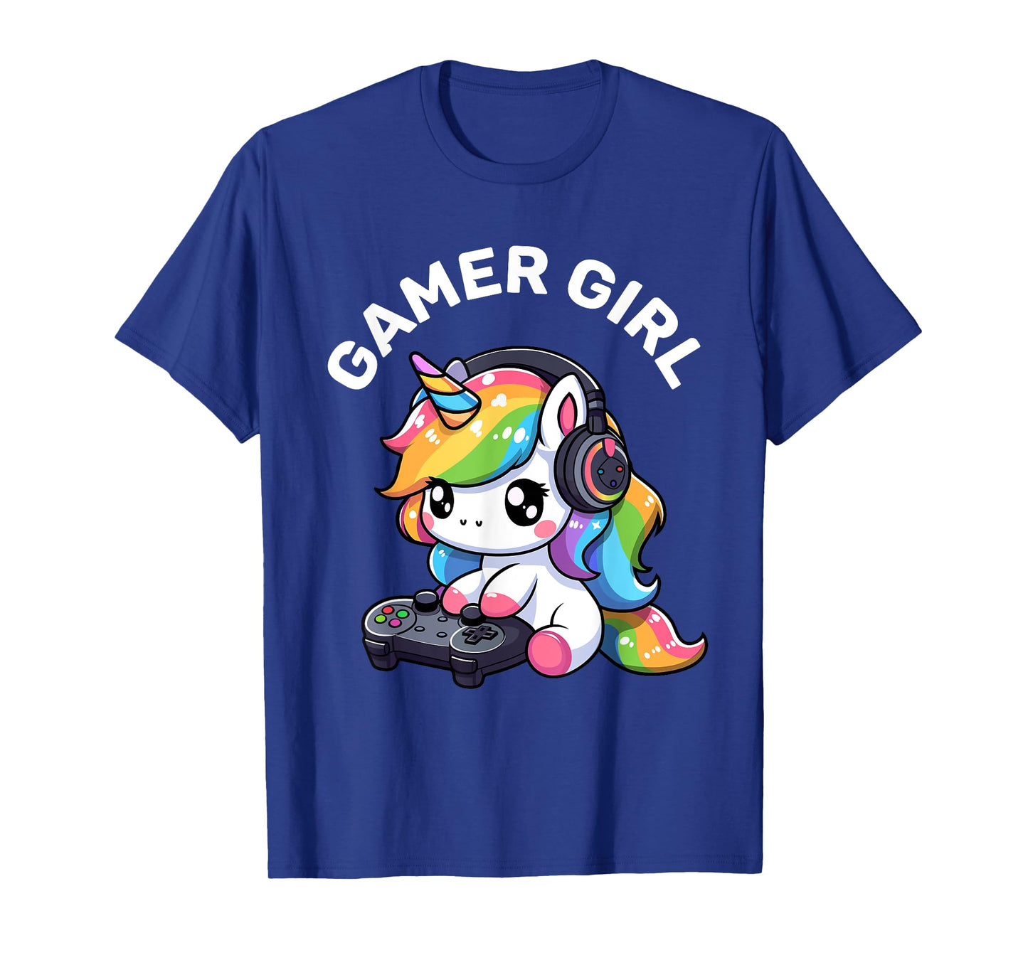 Gamer Girl Unicorn Gaming Cute Video Game Women Girls T-Shirt