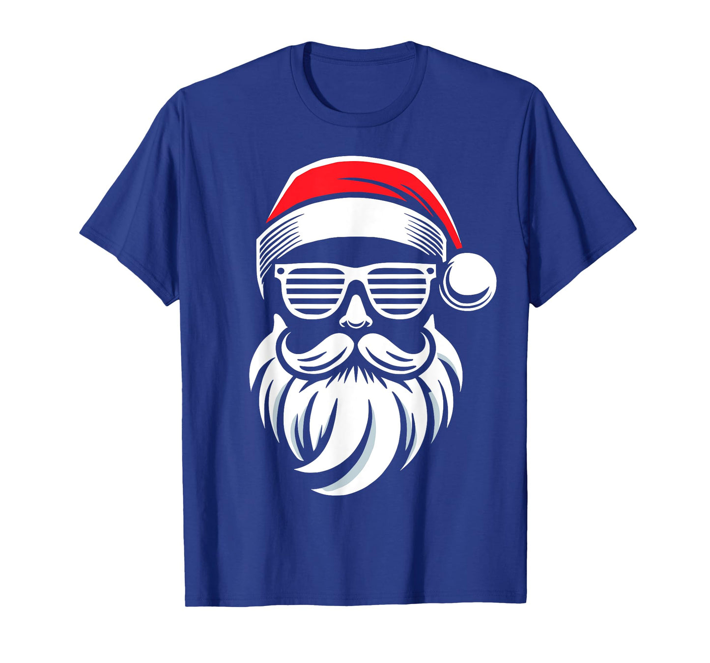 Santa claus with sunglasses and beard for christmas family T-Shirt
