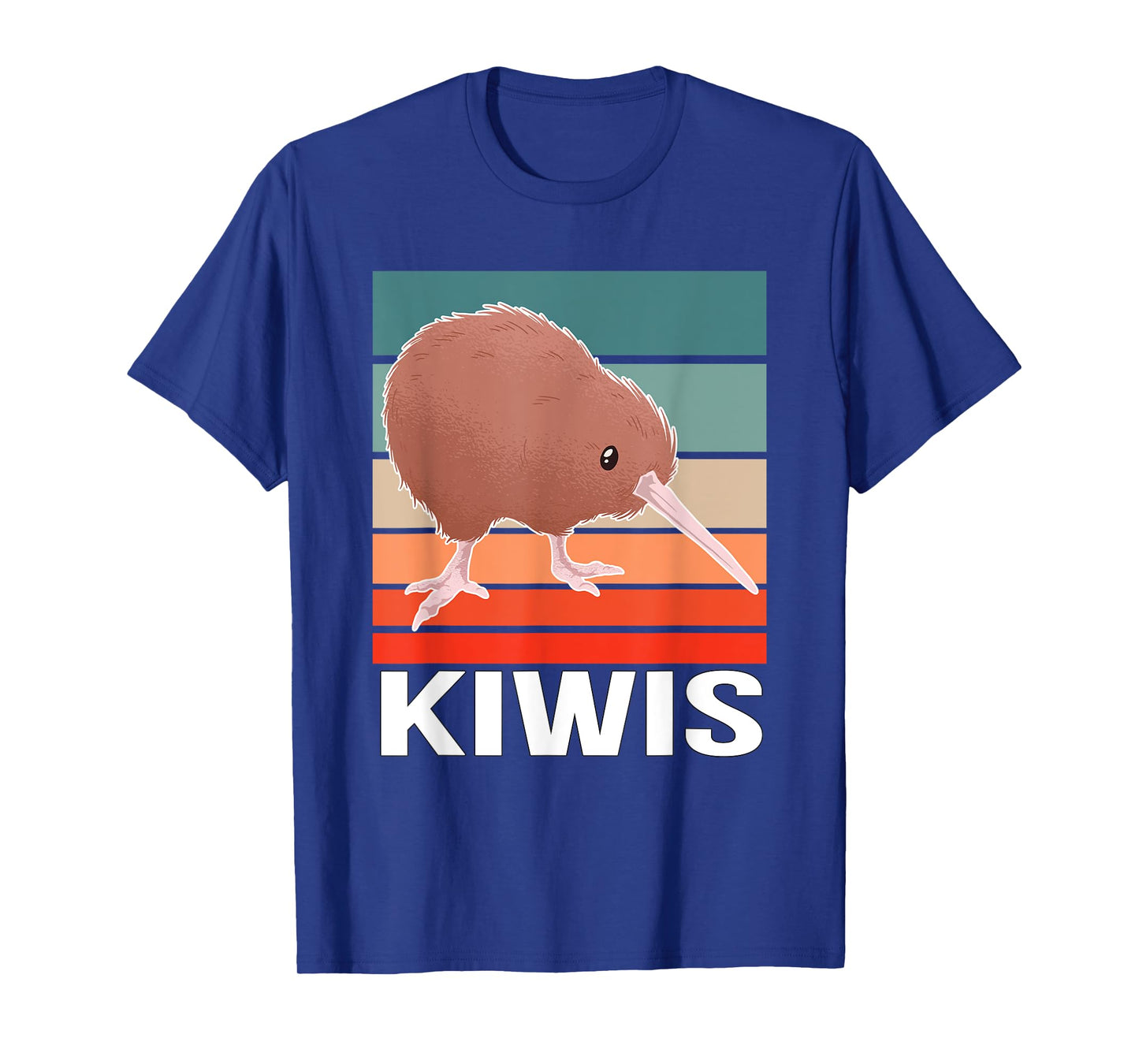 Retro Kiwi Lover Design Bird Vintage Kiwi T-Shirt