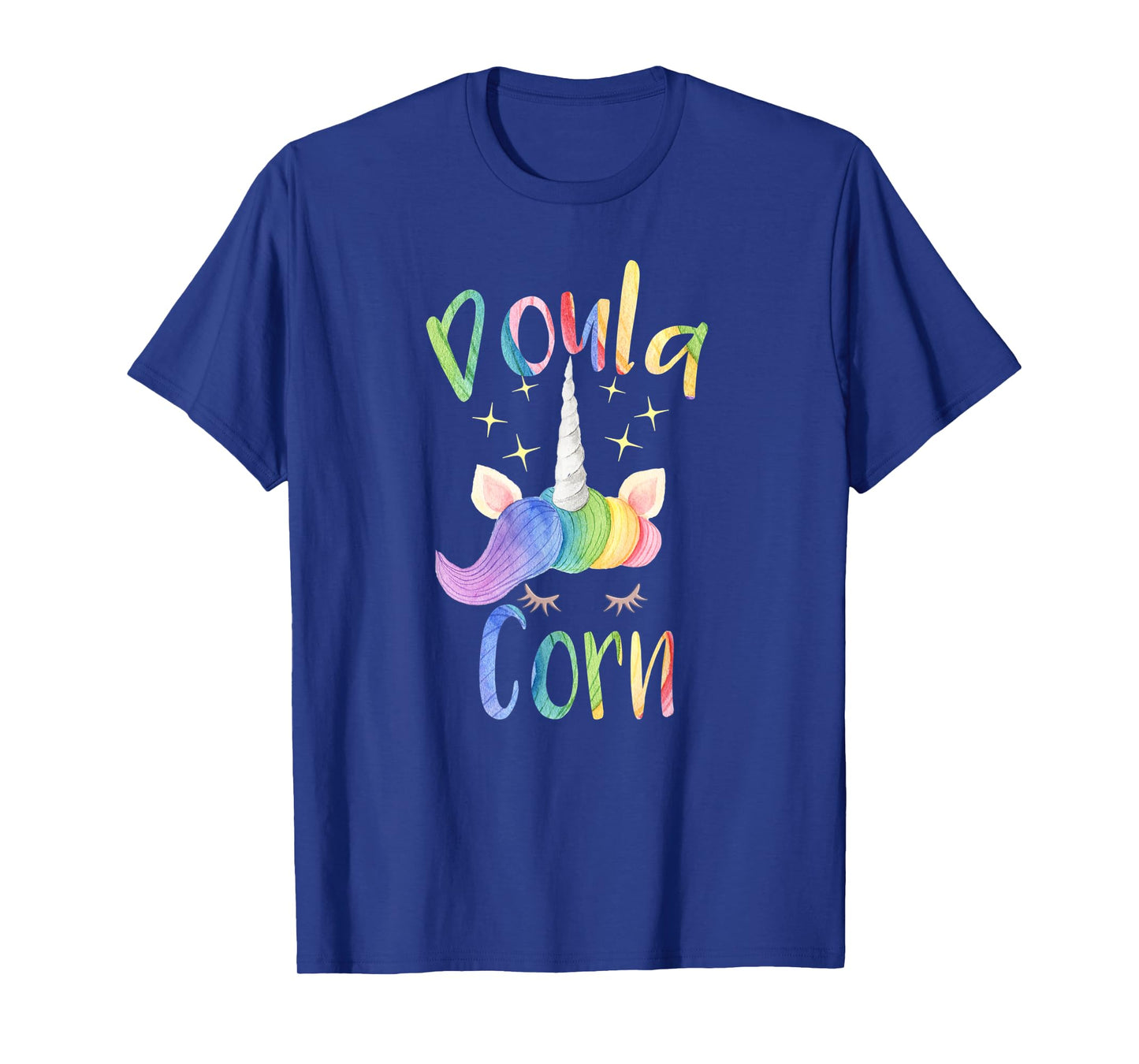 Doula Corn Unicorn Funny T-Shirt