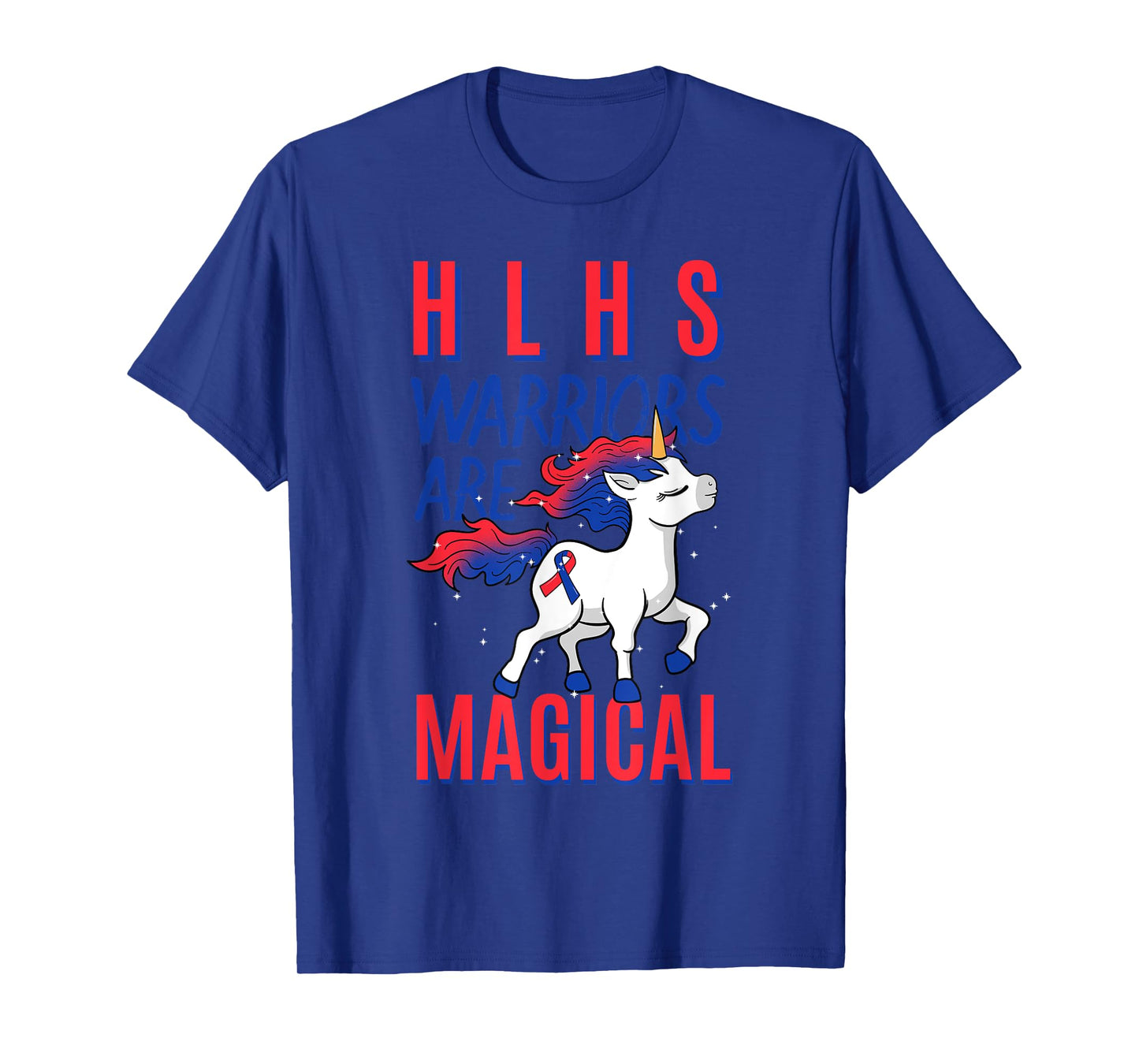 HLHS Warrior Hypoplastic Left Heart Syndrome Unicorn Lover T-Shirt