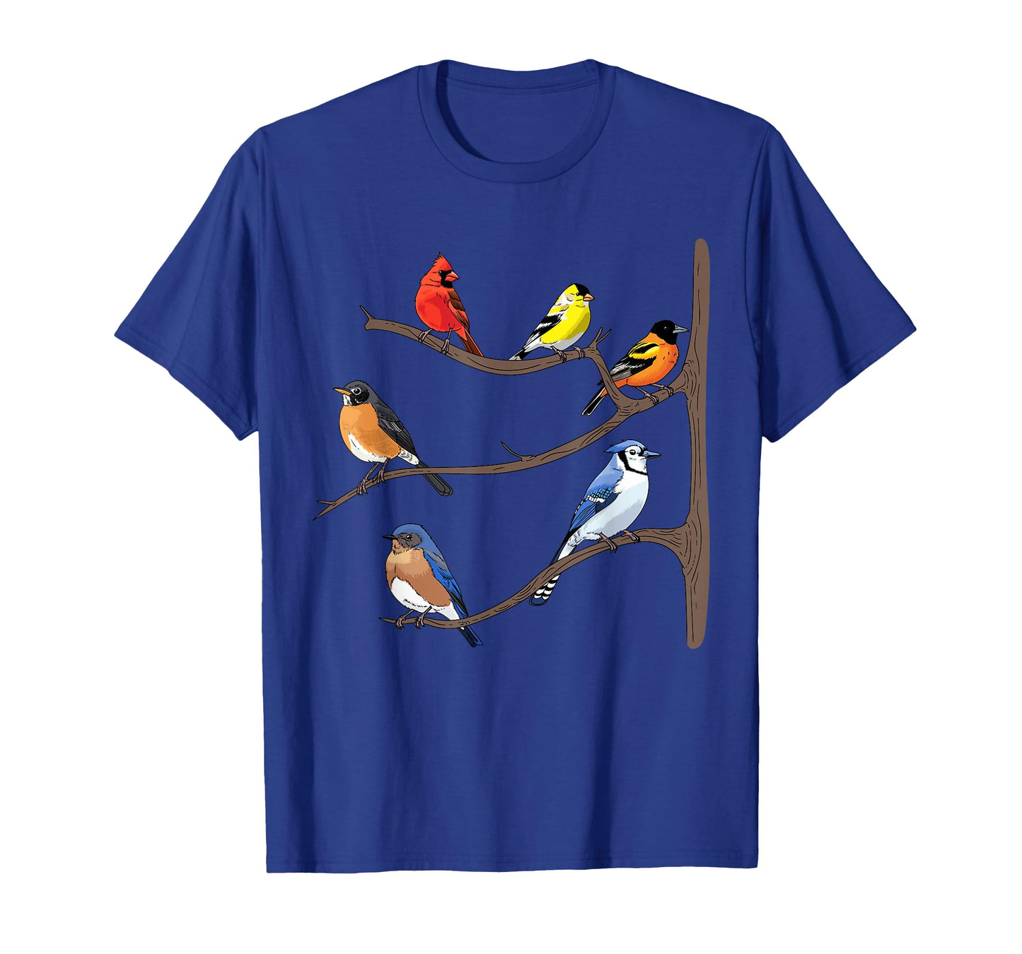 Birds On A Branch Birding Bird-Watching Birder Bird Watcher T-Shirt