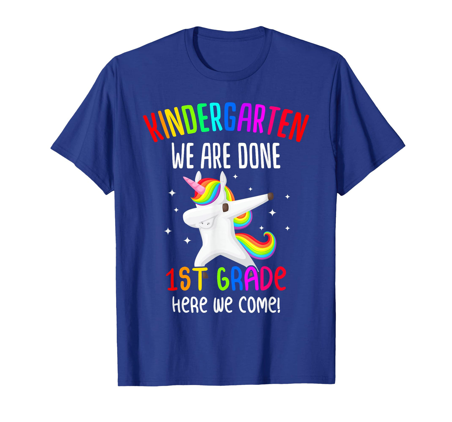 Kindergarten Graduation 1st Grade Unicorn Class of 2023 Girl T-Shirt