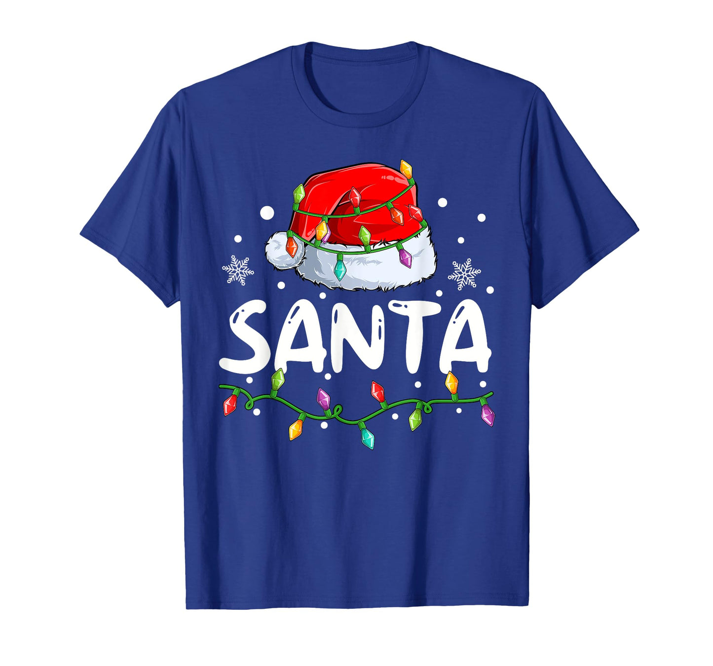 Im So Good Santa Come Twice Christmas Lights Santa Couples T-Shirt