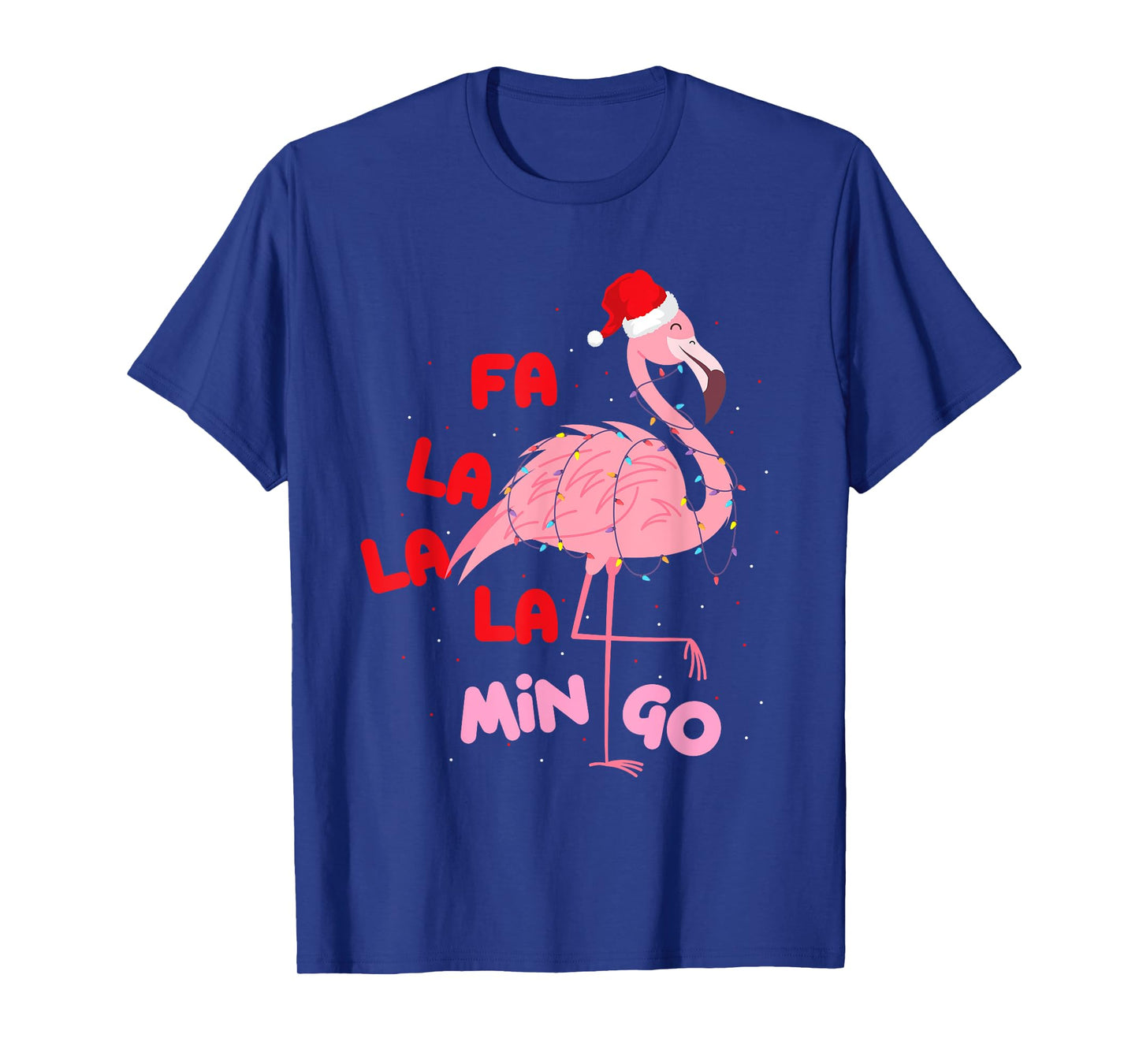 Fa La La La Mingo - Cute Flamingo Christmas Xmas T-Shirt
