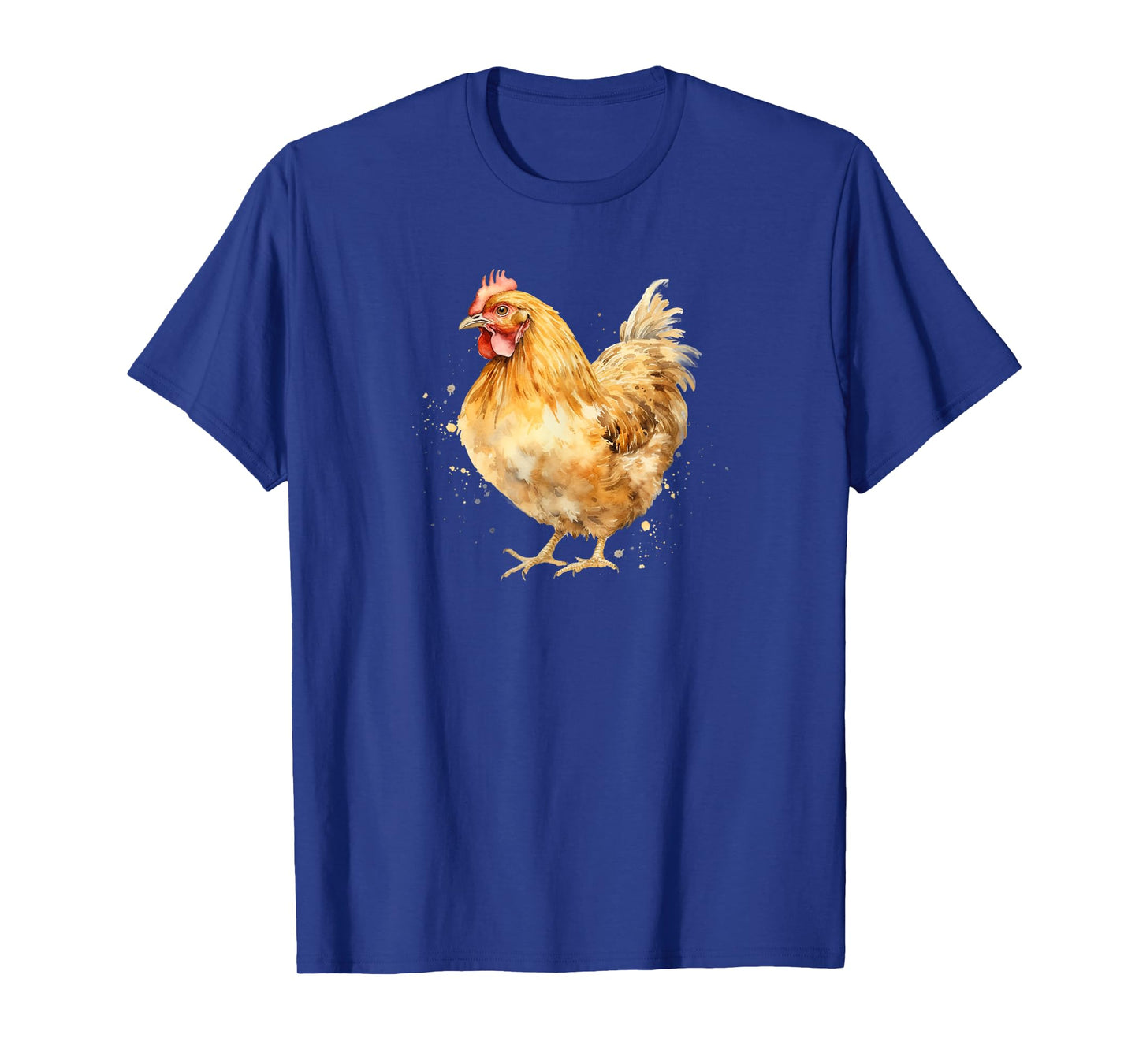 Funny Watercolor Buff Orpington Chicken Lover T-Shirt