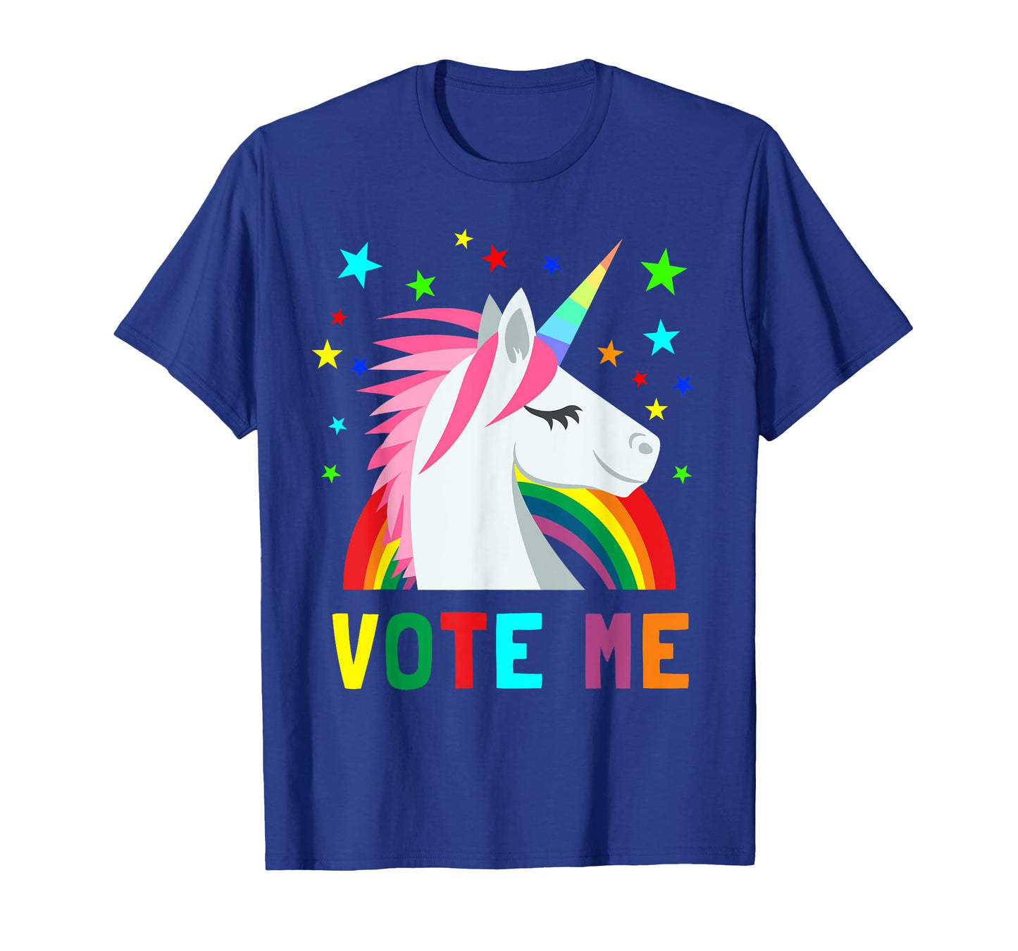 Vote Me Funny Unicorn For President Election Voting Mid Term T-Shirt