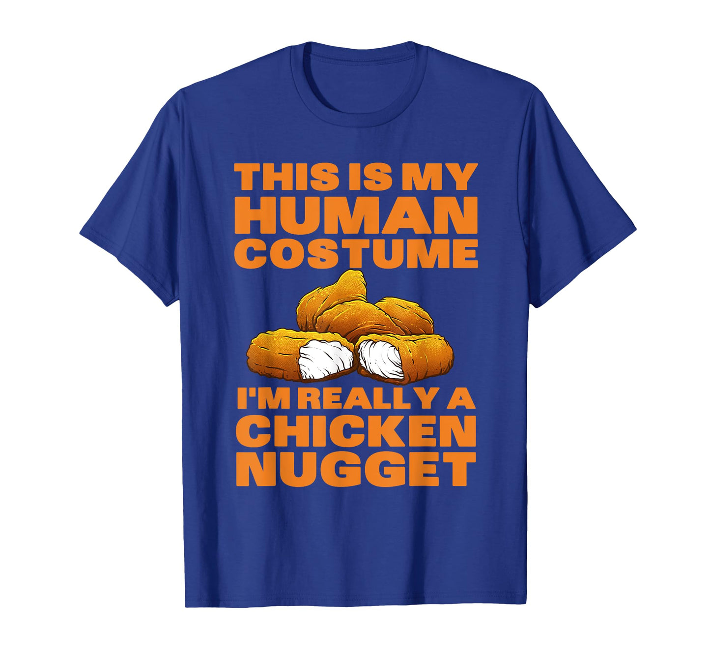 Chicken Nugget Art For Men Women Kids Chicken Nugget Costume T-Shirt