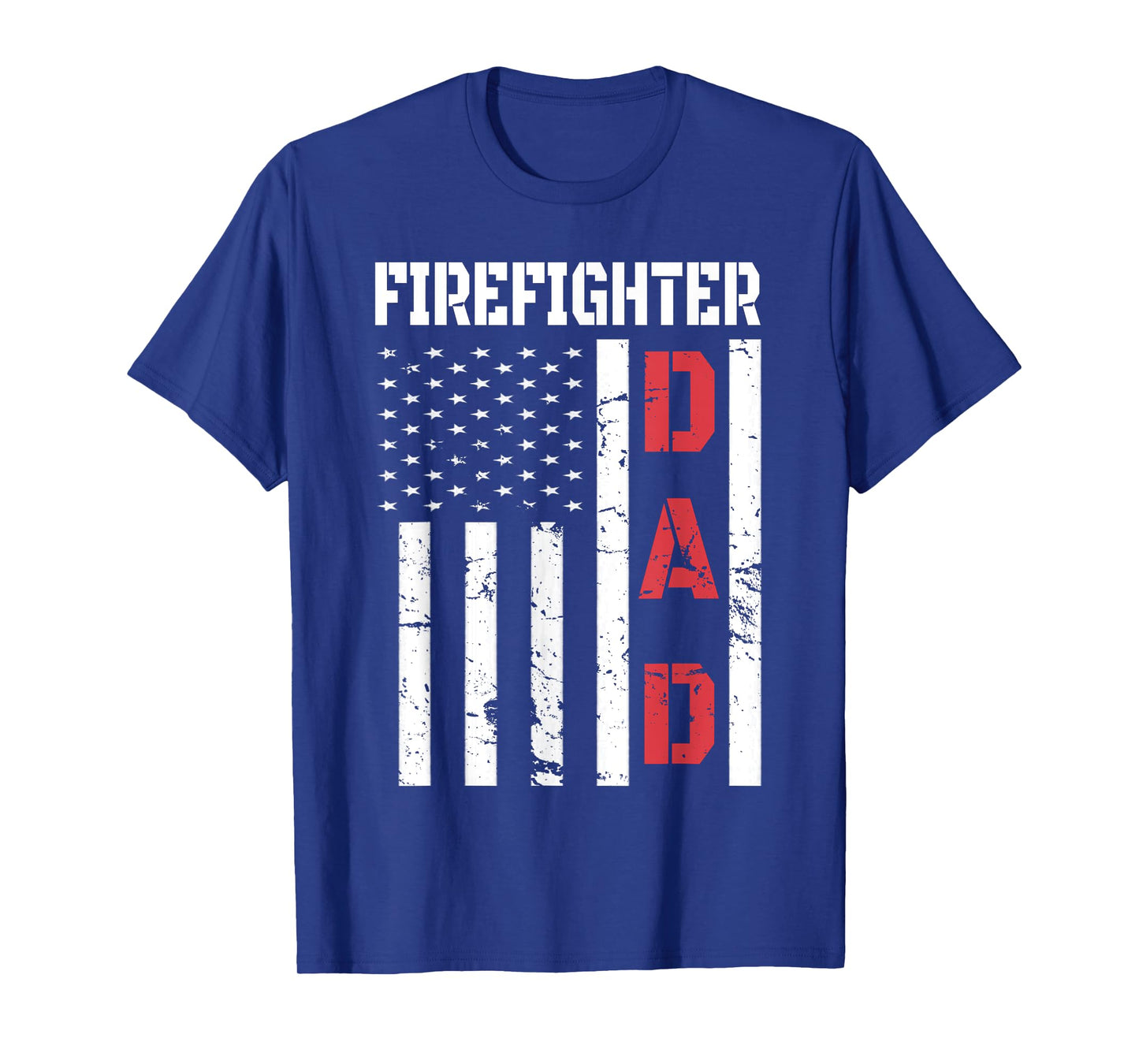 Firefighter flag shirt Fathers Day 2018 Dad Gifts T-Shirt