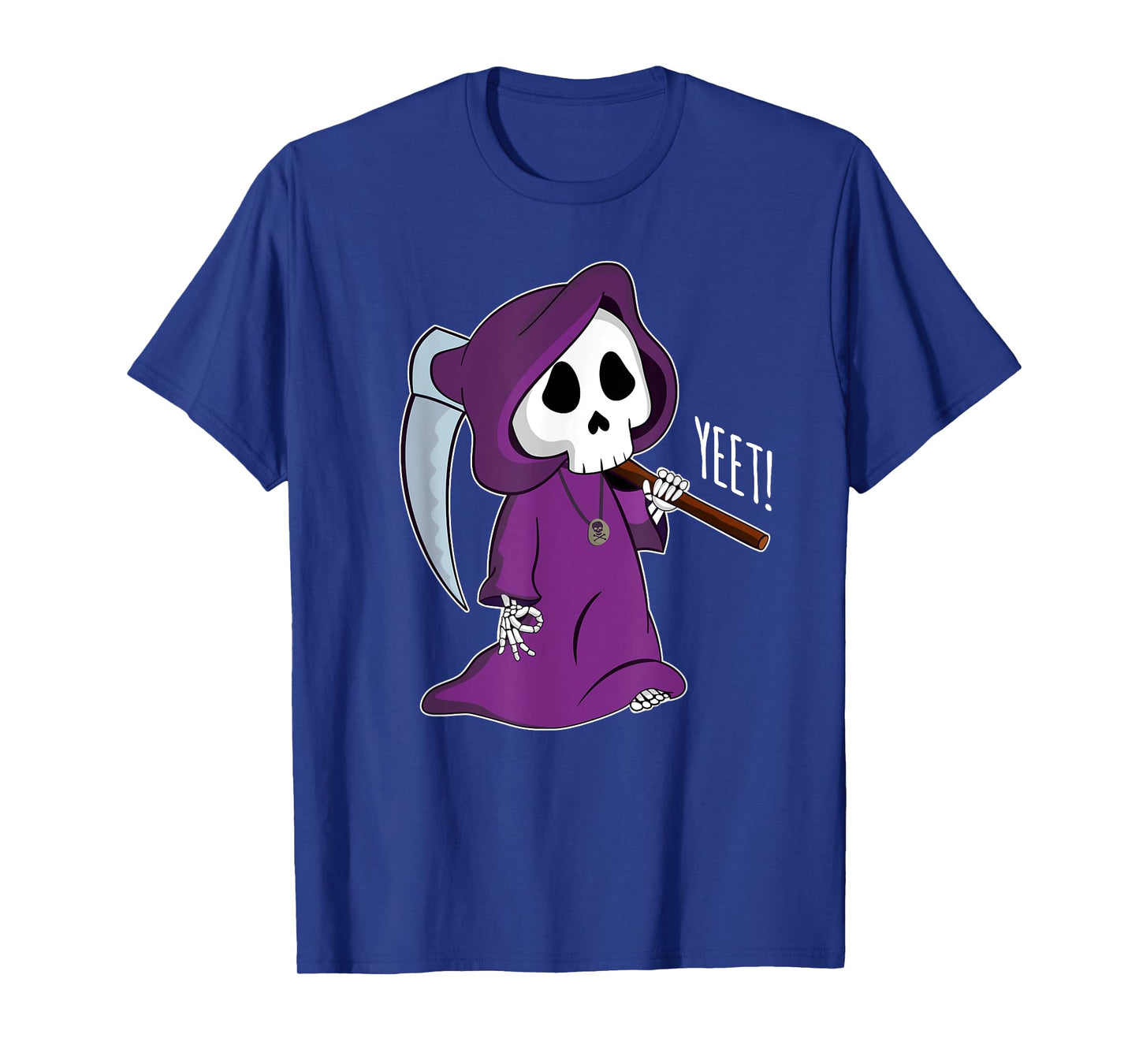 Circle Game Funny Grim Reaper Halloween Yeet T-Shirt