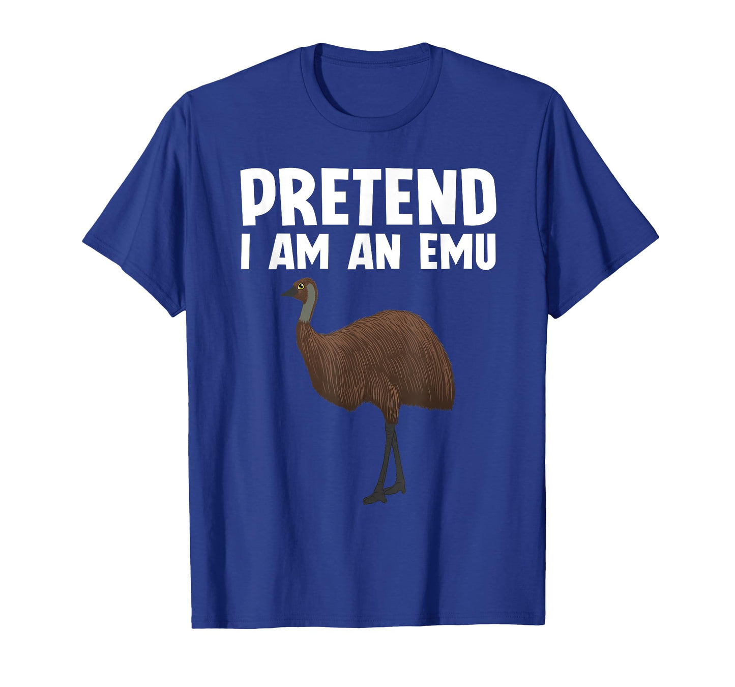 Emu Art For Men Women Bird Halloween Costume Emu Lover T-Shirt