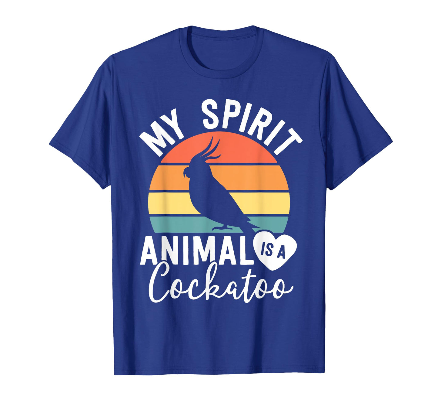 My Spirit Animal Is A Cockatoo Shirt Bird Lover Gifts Women T-Shirt