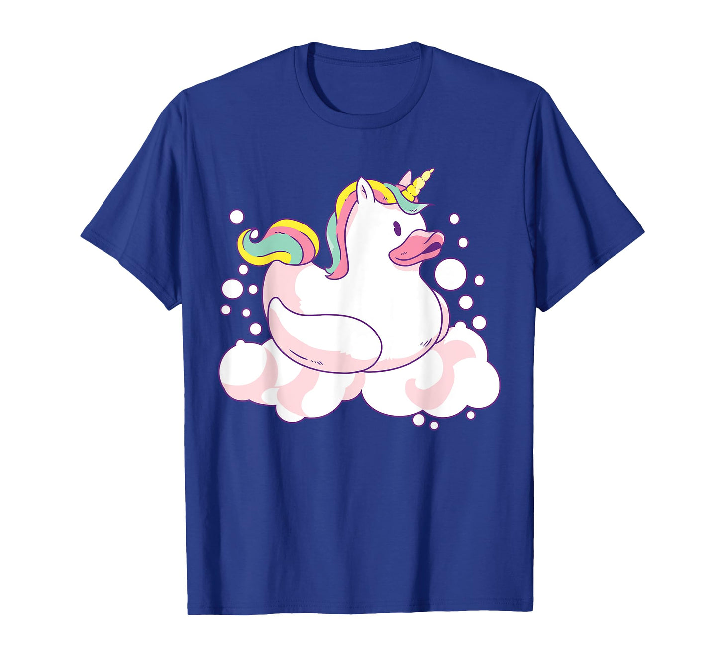 Unicorn Duck Soap Bubbles Rubber Duck Uniduck T-Shirt