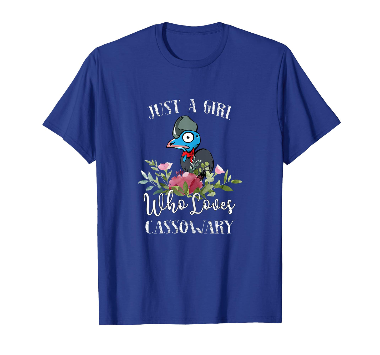 Bird Lover Just a Girl Who Loves Cassowary T-Shirt
