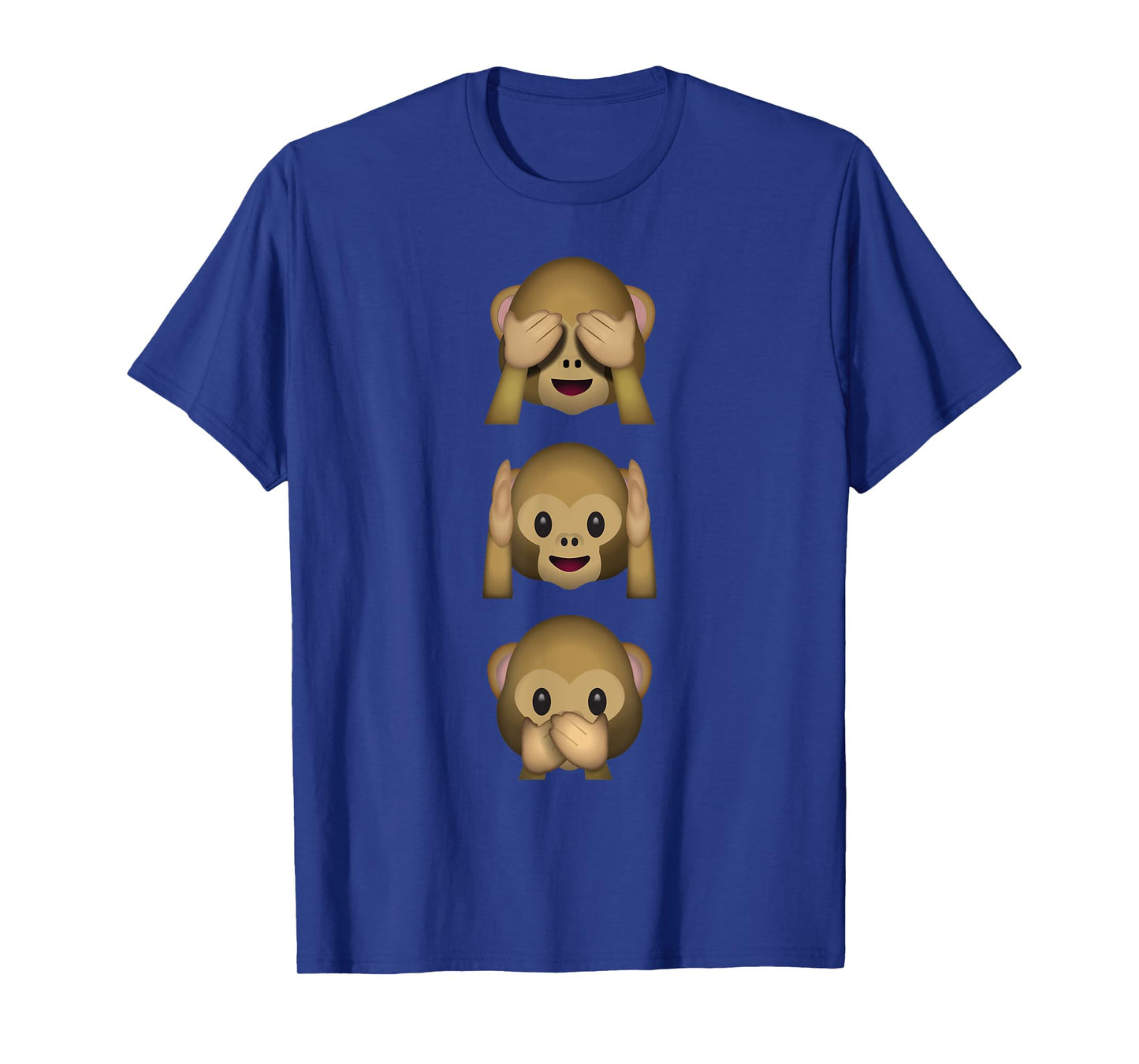 See No Evil Hear No Evil Speak No Evil 3 Wise Monkeys T-Shirt