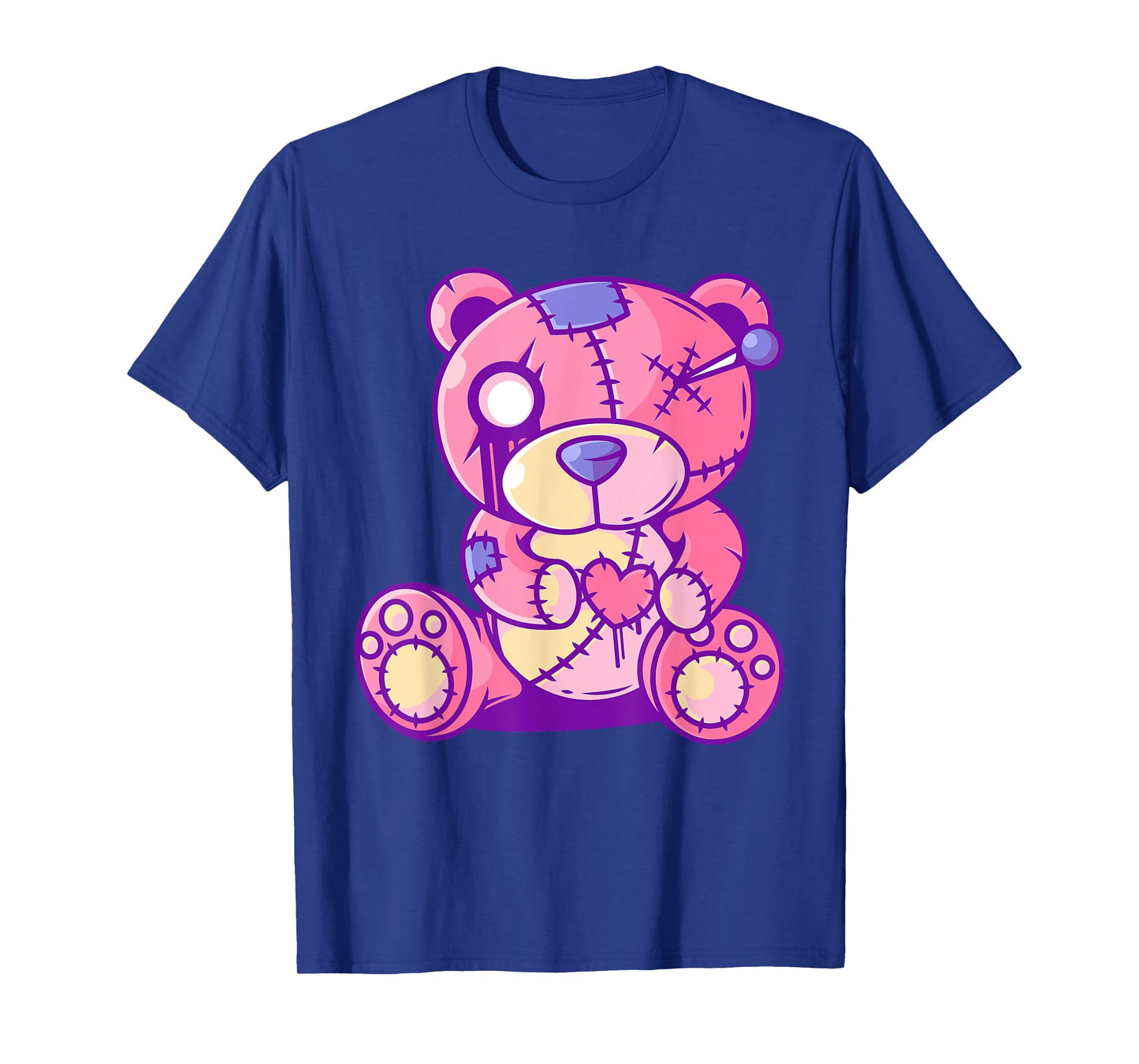 Pastel Goth Teddy Bear Japanese Anime Kawaii Menhera T-Shirt