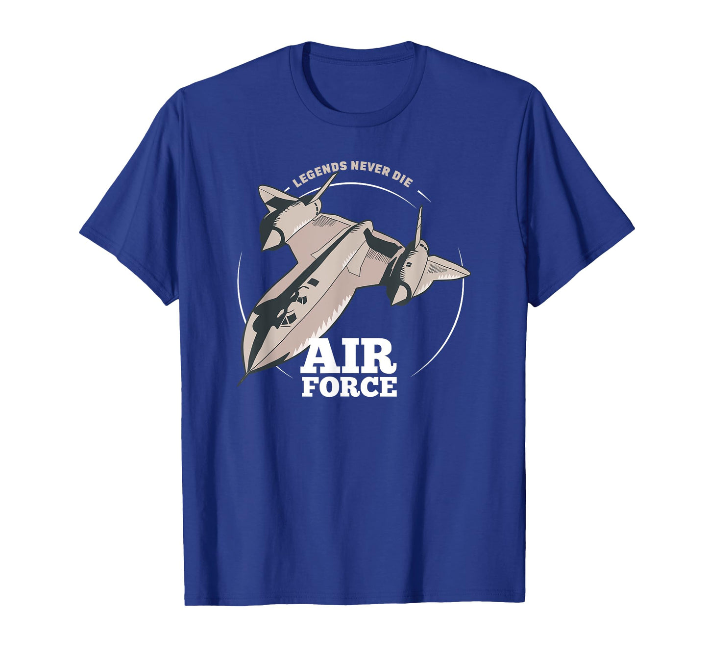 Legends Never Die Military SR 71 Blackbird, Airplane Jet T-Shirt