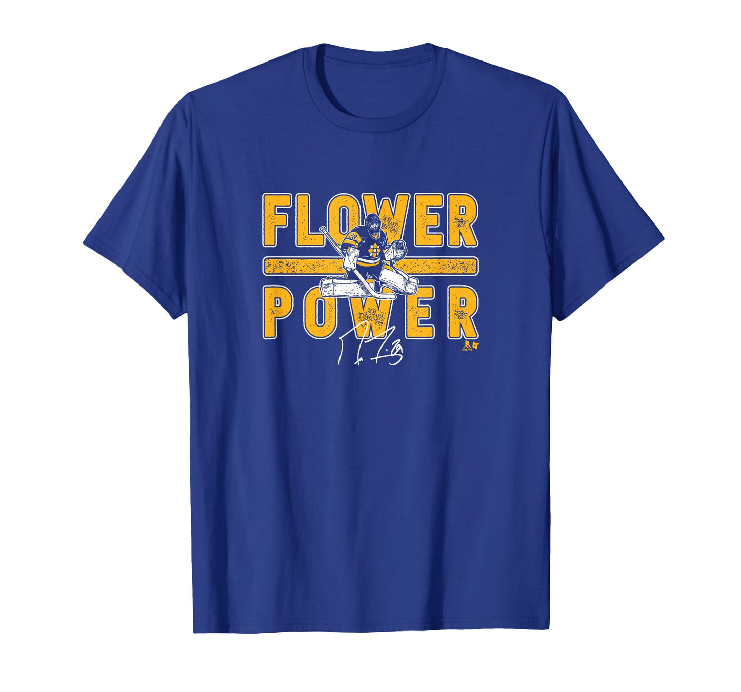 Marc-Andre Fleury - Flower Power - Pittsburgh Hockey T-Shirt