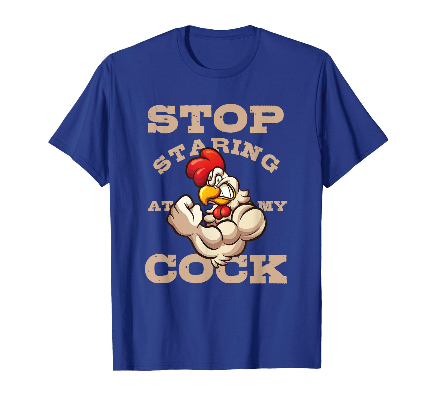 Chef Chef Staring Chicken Rooster Farmer Bird Gift T-Shirt