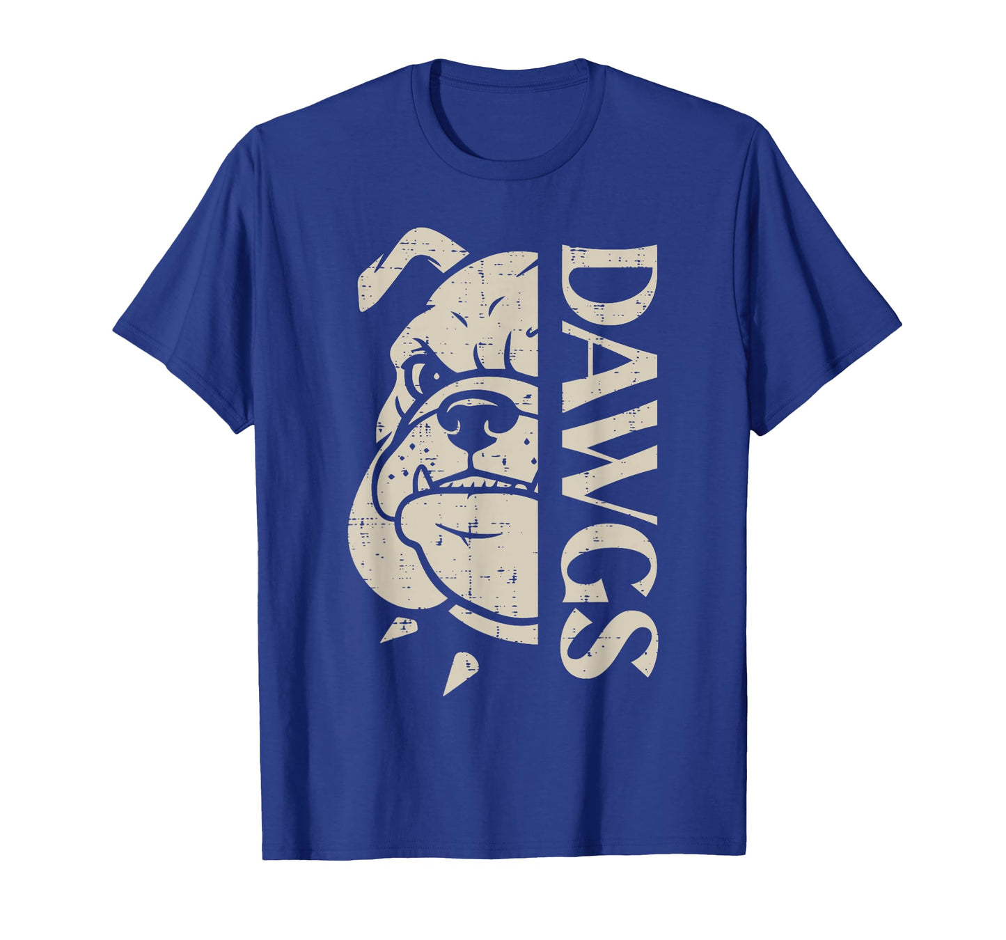 Bulldog Dawgs Men Women Boys Girls Kids Youth Teen T-Shirt