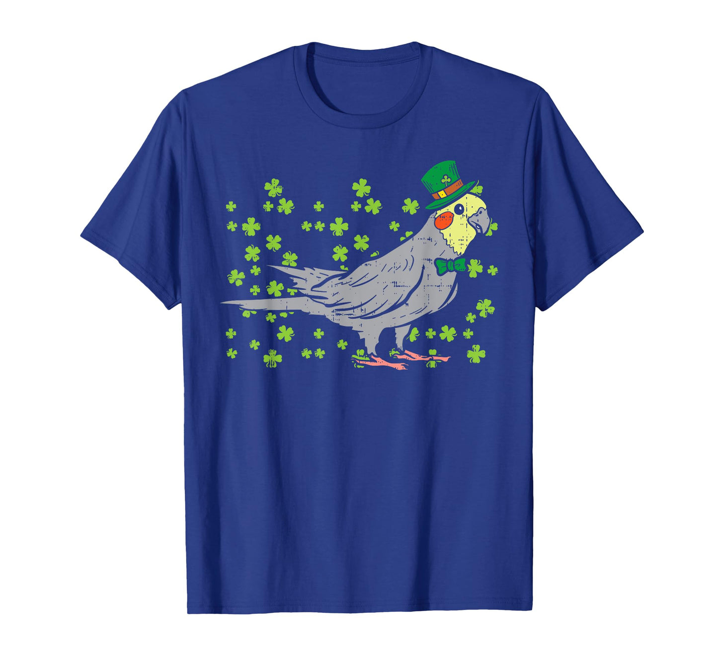 Leprechaun Cockatiel Bird Clover St Patricks Day Animal Gift T-Shirt