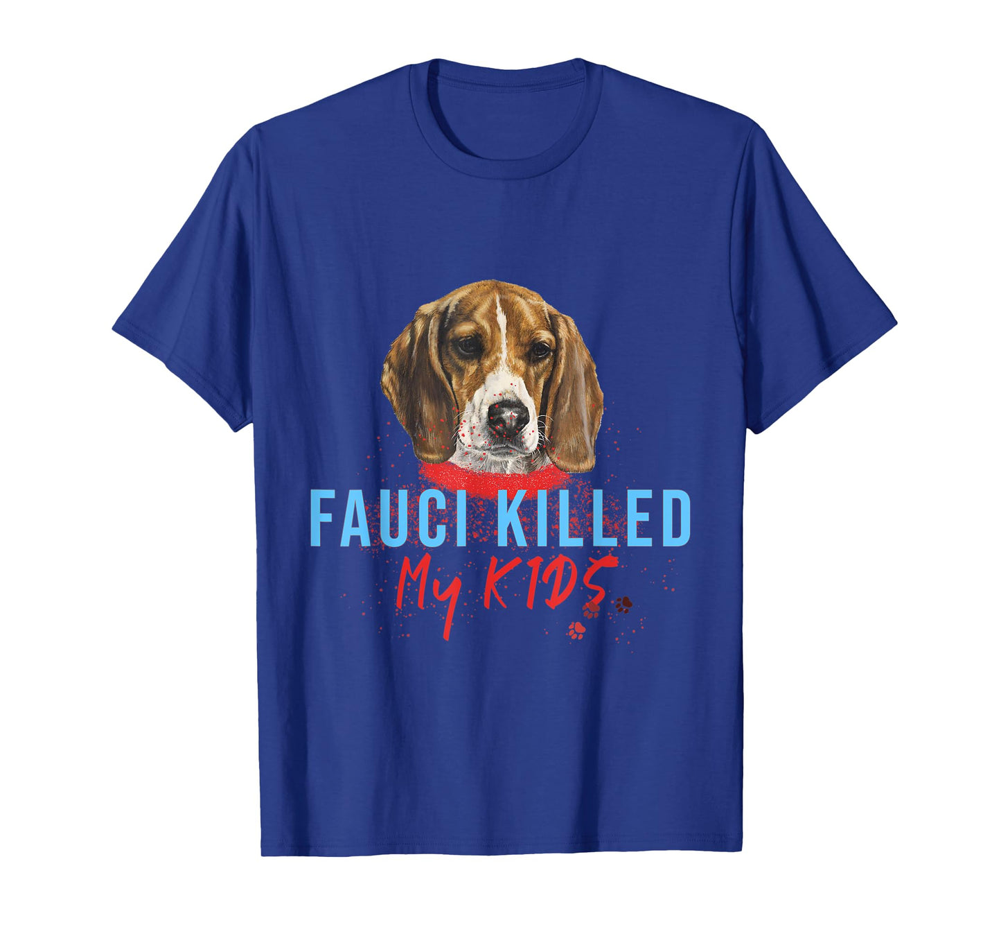 Cute Beagle Puppy And Fauci Dog Experiment T-Shirt