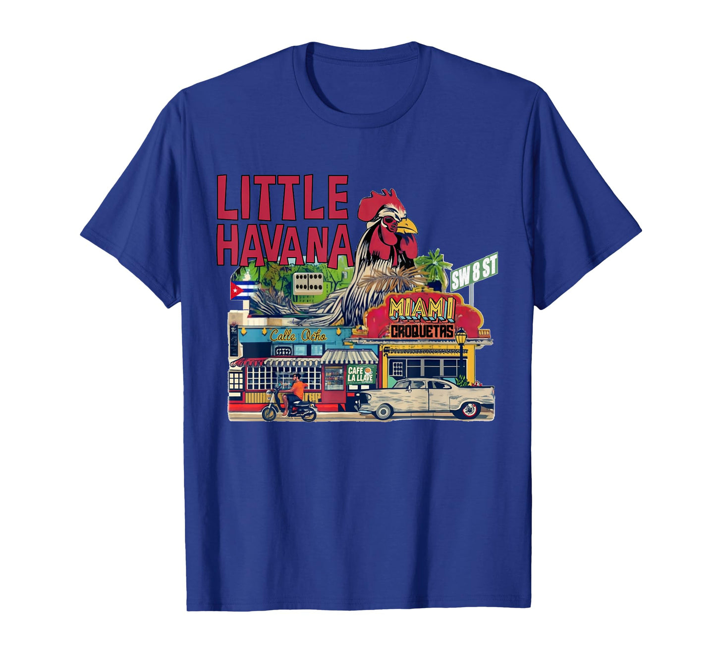 Little Havana, Miami: Calle Ocho Vibe & Cuban Charms T-Shirt