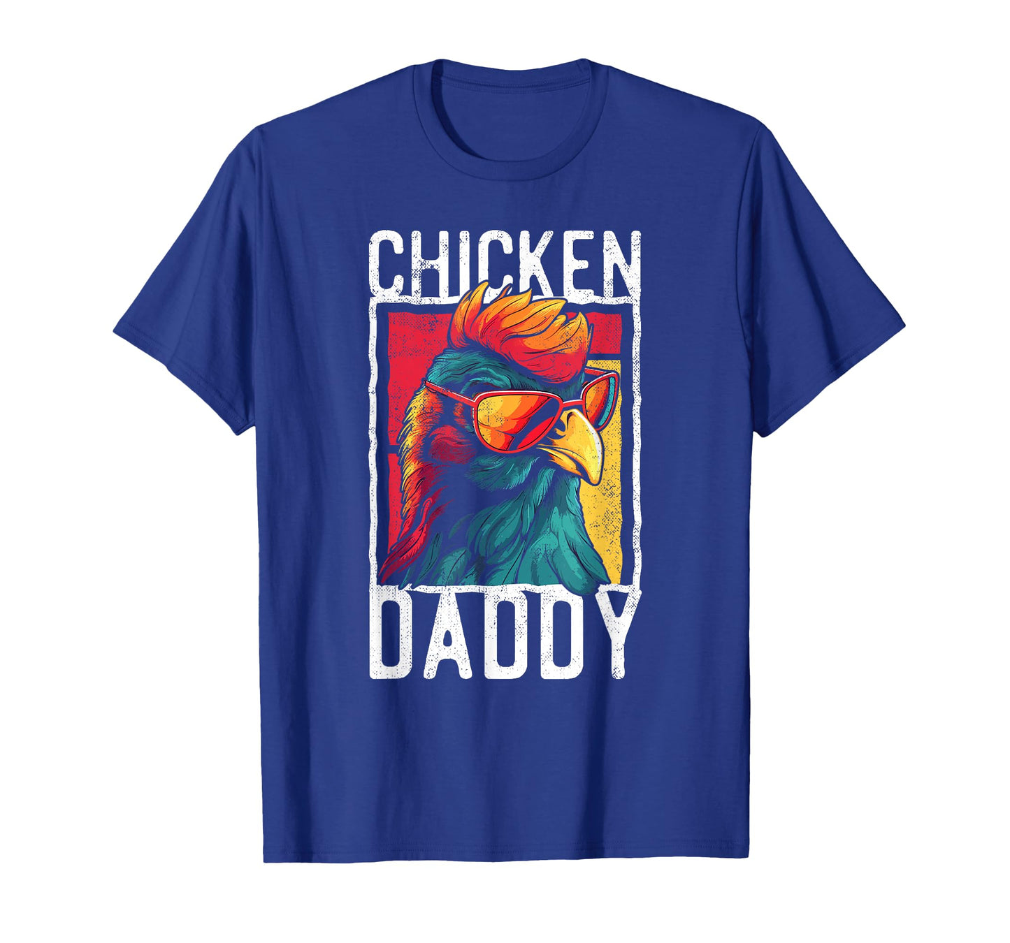 Lustige Hhner, Hahn & Landleben Designs Chicken Daddy - a Fun Design for Every Rooster in the Basket T-Shirt