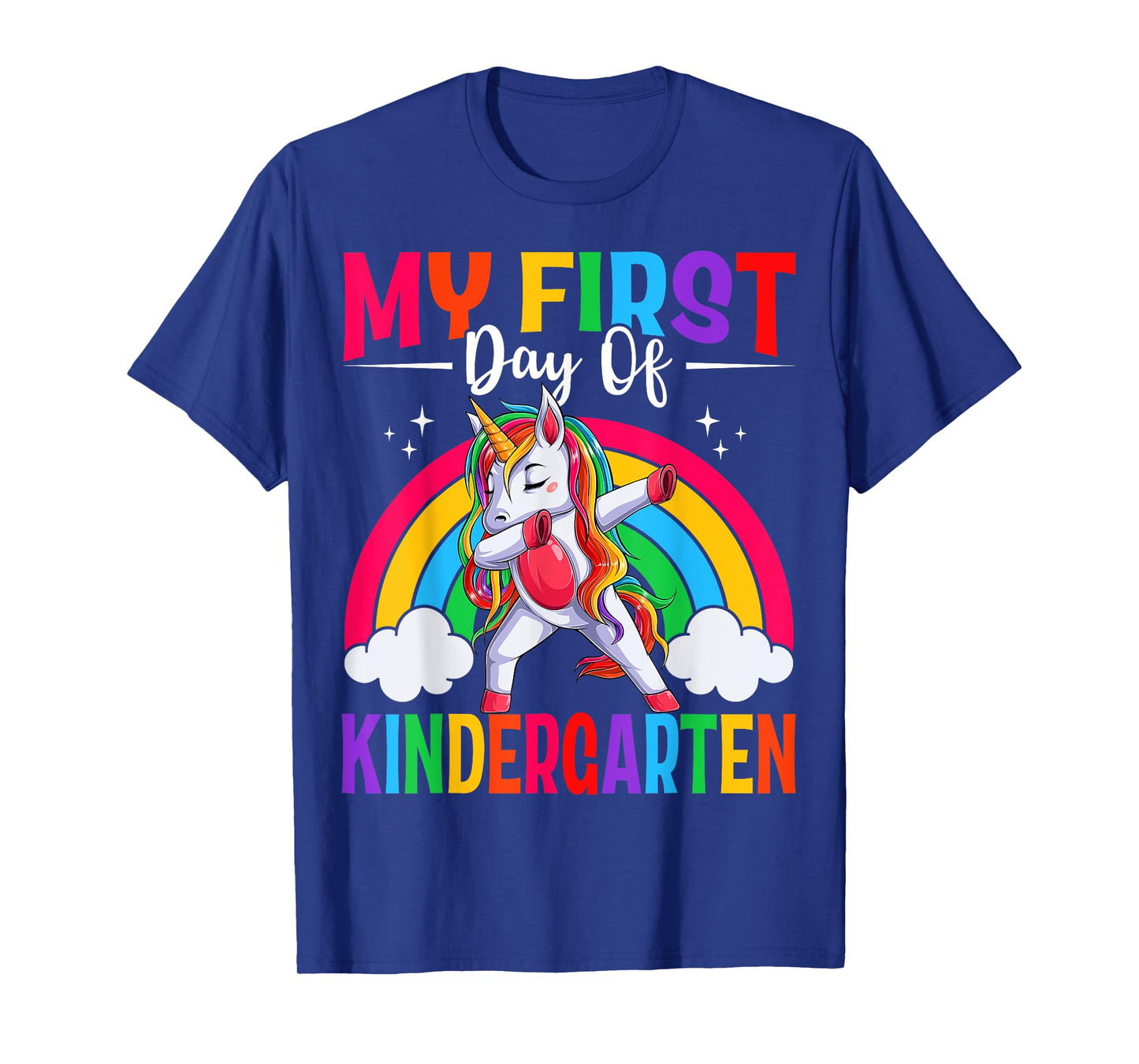 My First Day Of Kindergarten Unicorn Kindergarten Team Girls T-Shirt