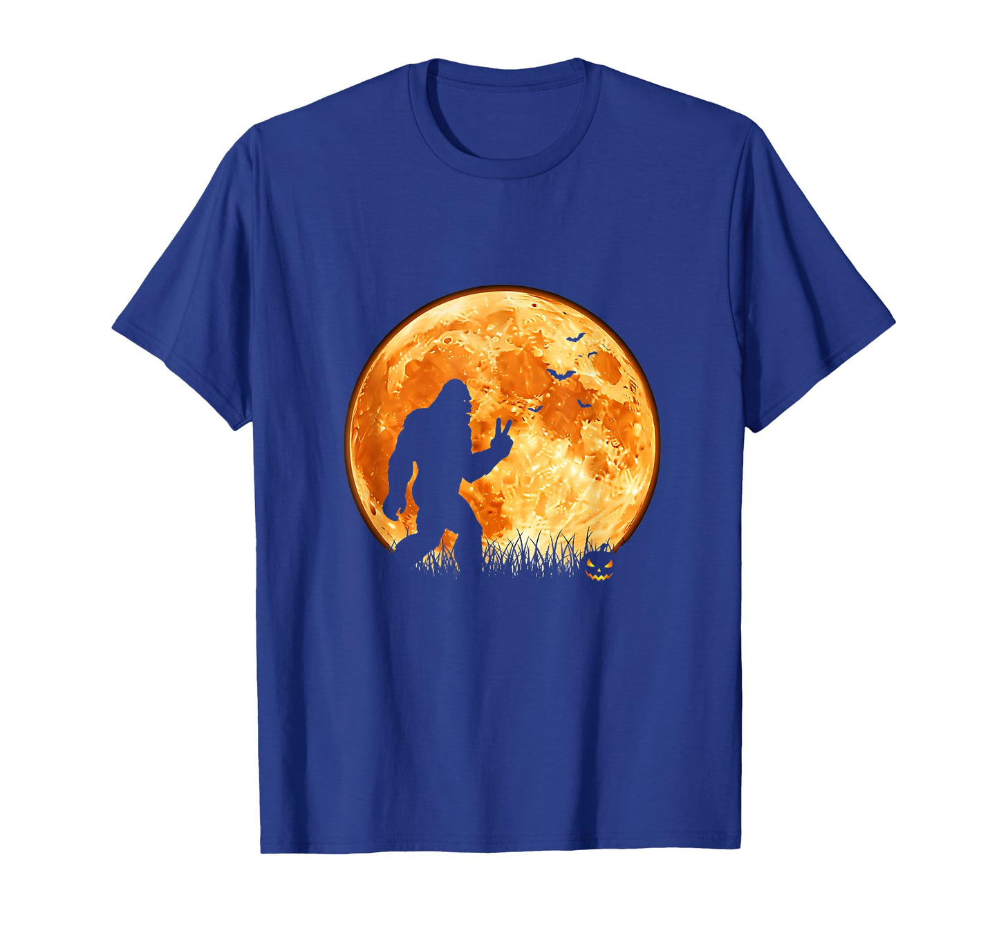 Funny Halloween Rocking Sasquatch Bigfoot Halloween T-Shirt