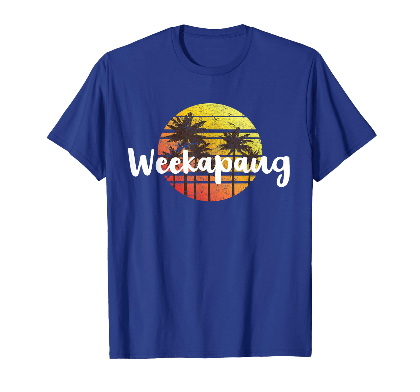 WEEKAPAUG Beach Sunset Vacation Souvenir Shirt T-Shirt for Men Women Kids