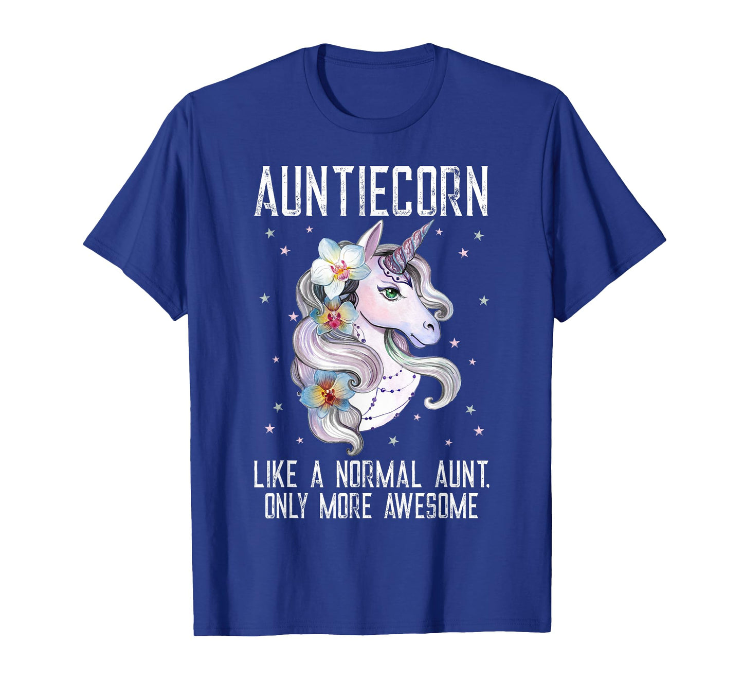 Auntiecorn TShirt Cute Unicorn Lover Mother Day Aunt T-Shirt