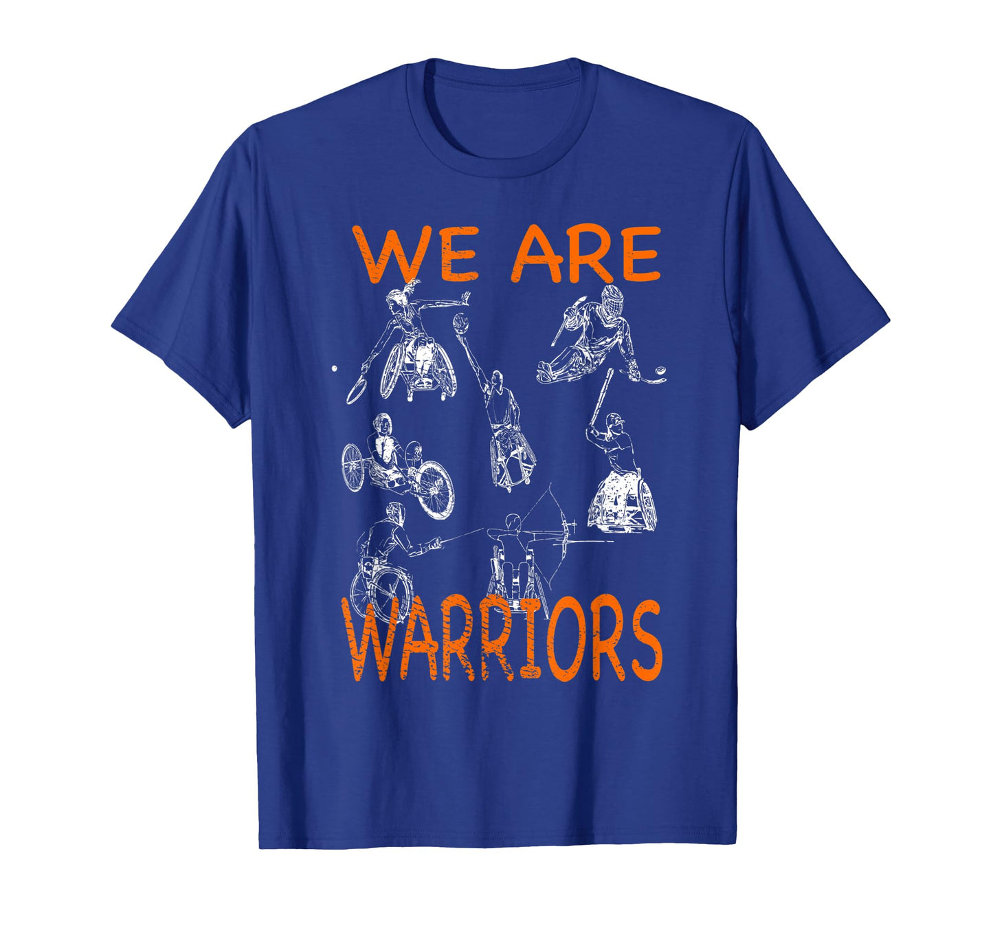 Adaptive Sports Wheelchair basketball tennis hockey fencing T-Shirt