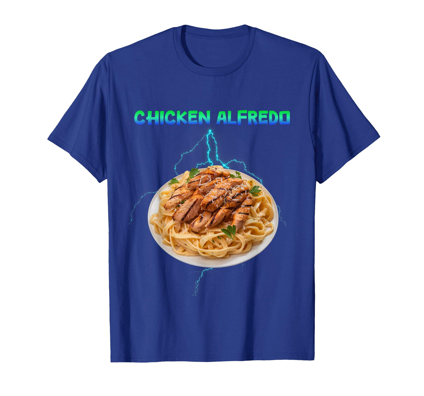 Chicken Alfredo Meme Bootleg Rap Style 90s Vintage Funny T-Shirt