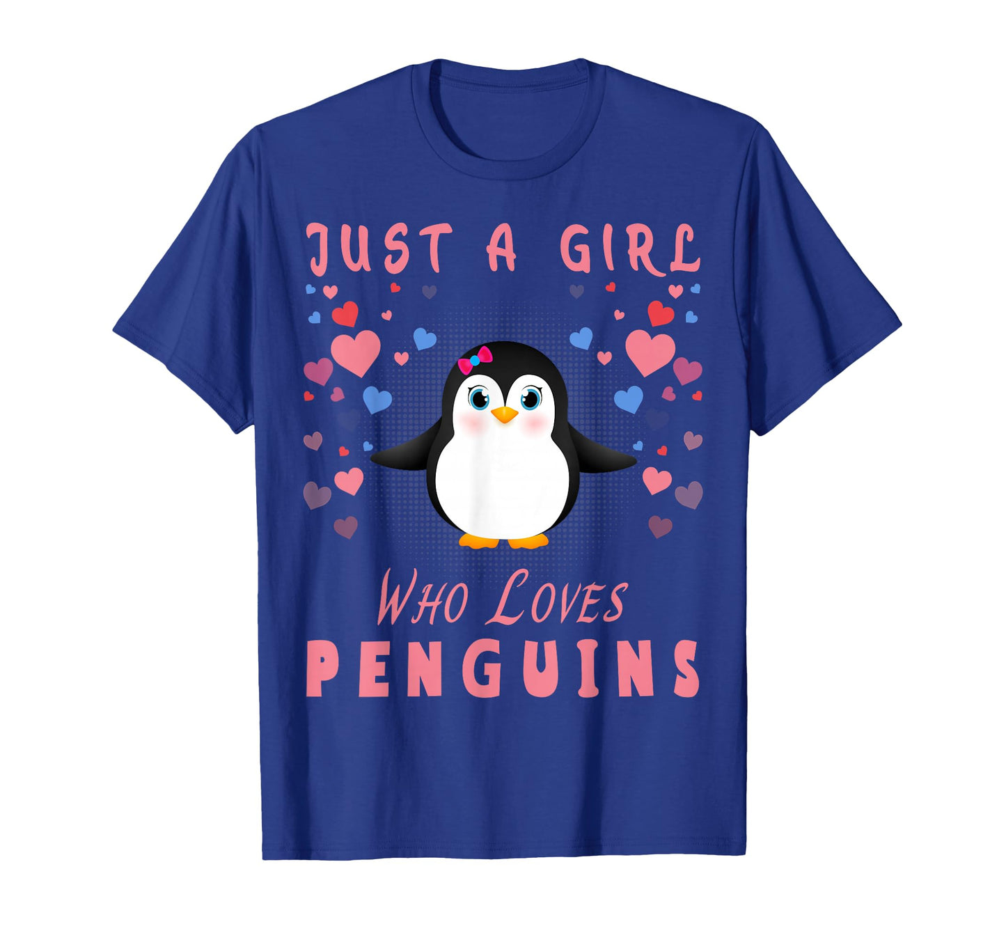 Just a Girl Who Loves Penguins T-Shirt