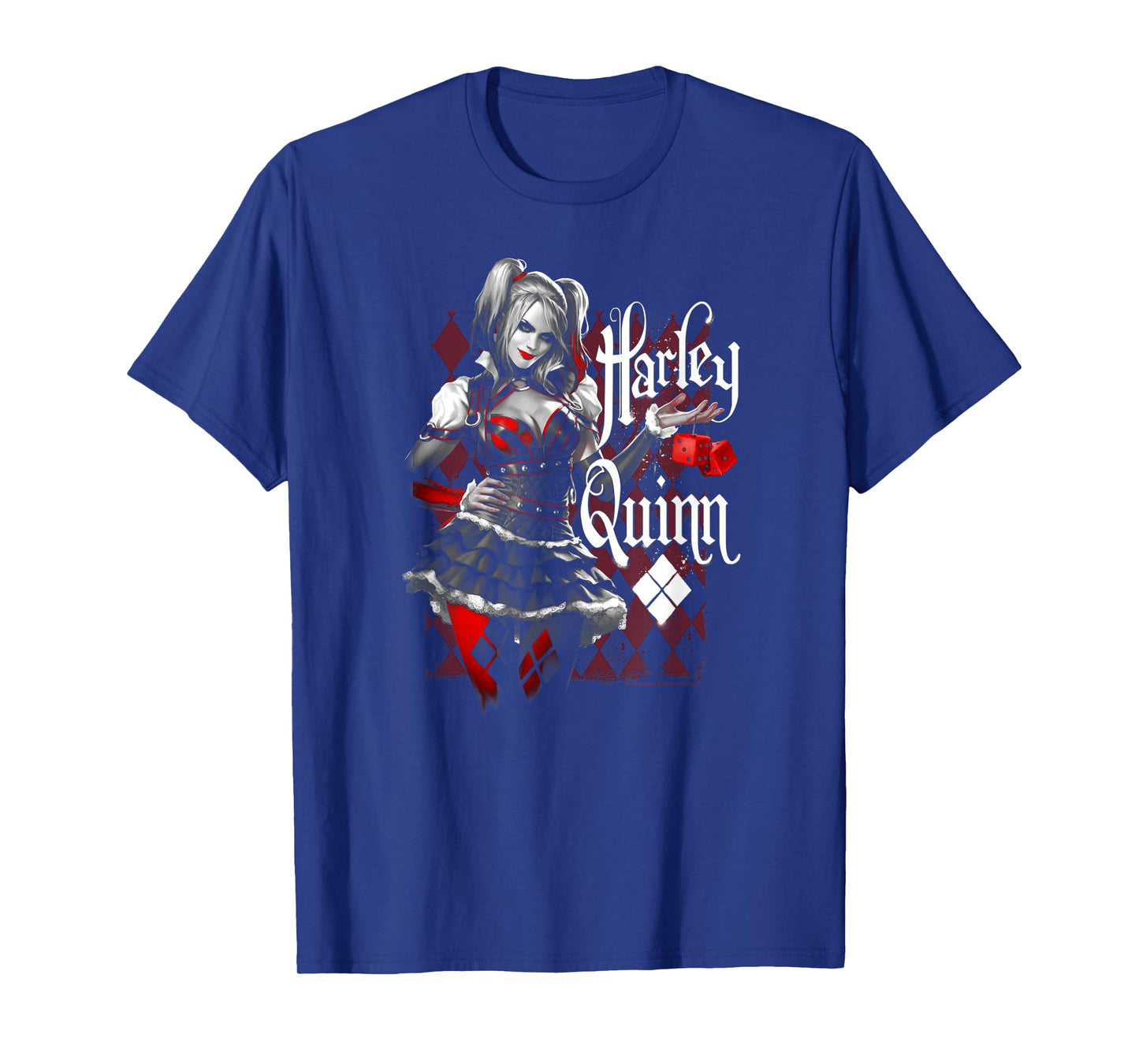 Batman: Arkham Knight Harley Quinn Dice T-Shirt