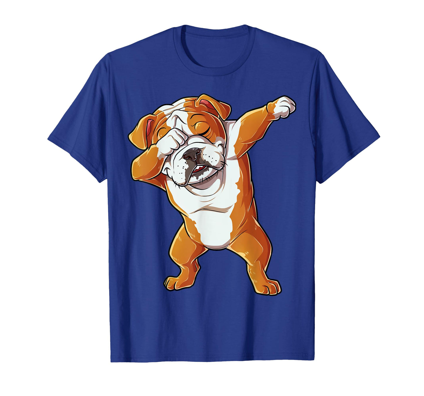 Dabbing English Bulldog T-Shirt Boys Dab Dance Puppy Lover T-Shirt
