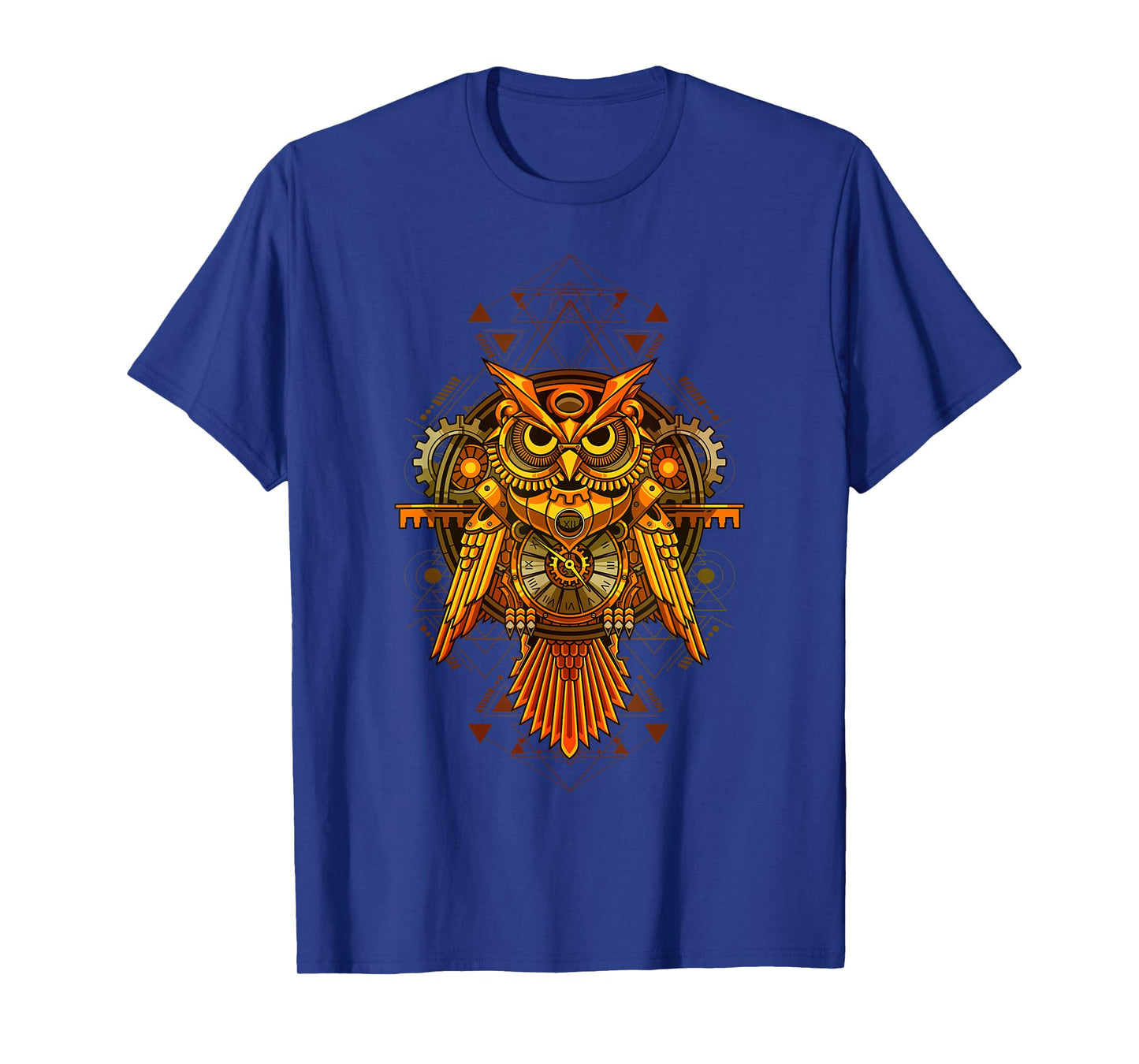 Mechanical Steampunk Owl. T-Shirt