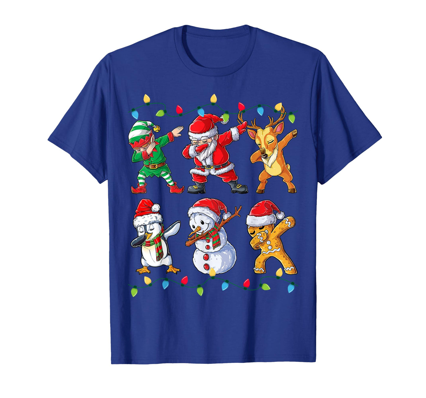 Dabbing Santa Elf Friends Christmas Boys Girls Men Xmas Dab T-Shirt