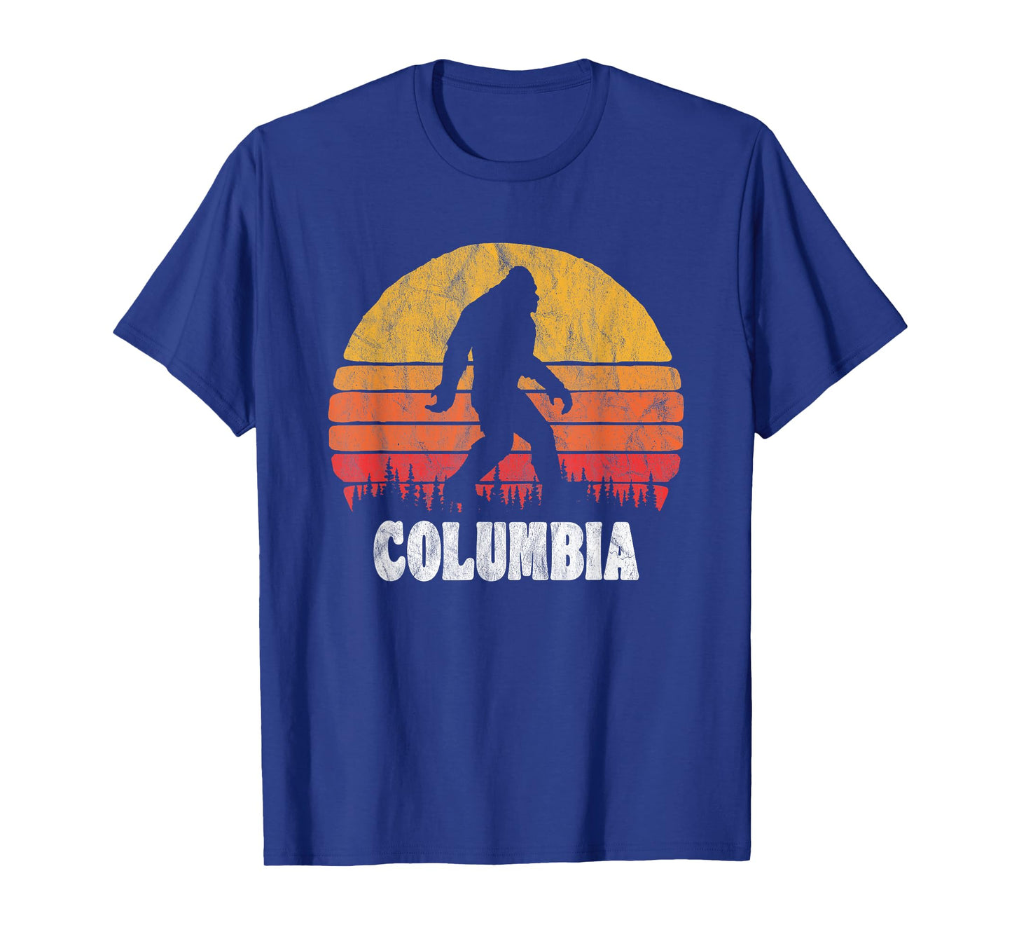 Columbia Vintage Eighties Bigoot Retro Sunset T-Shirt