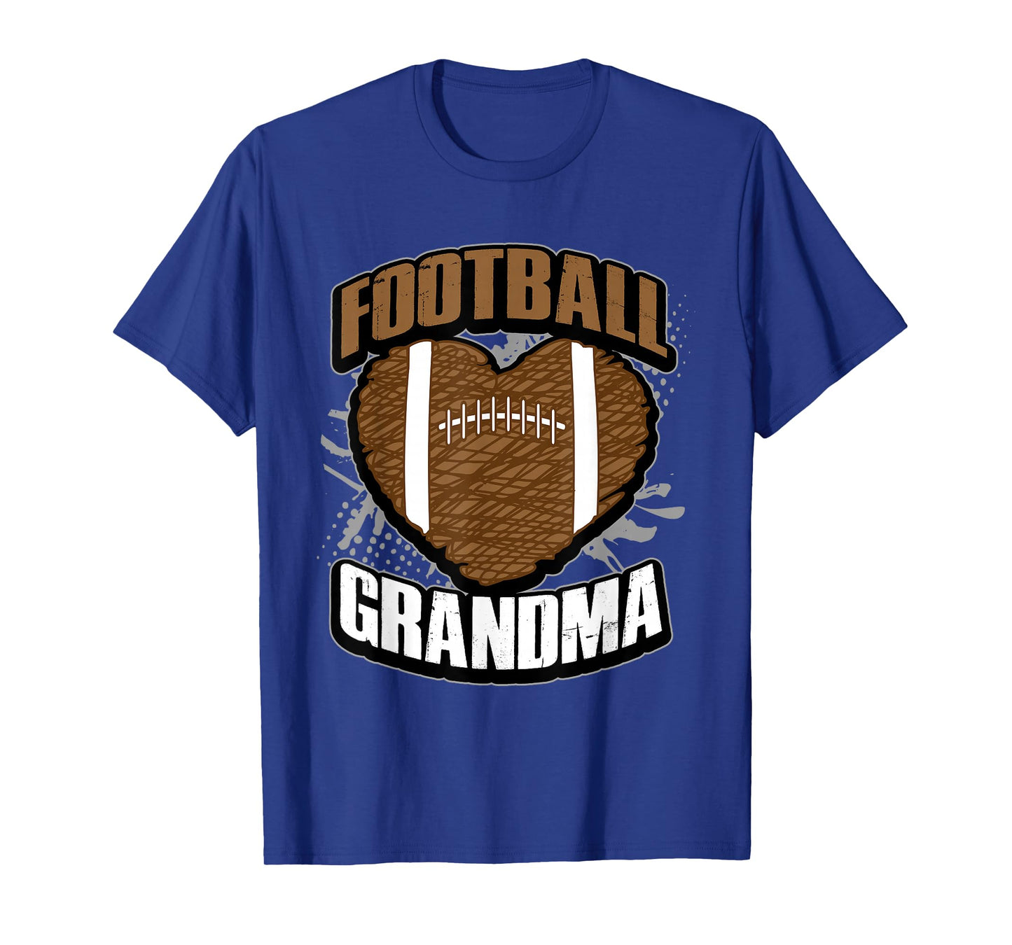 Football Grandma Shirt - Pigskin Heart Football Nana Granny T-Shirt
